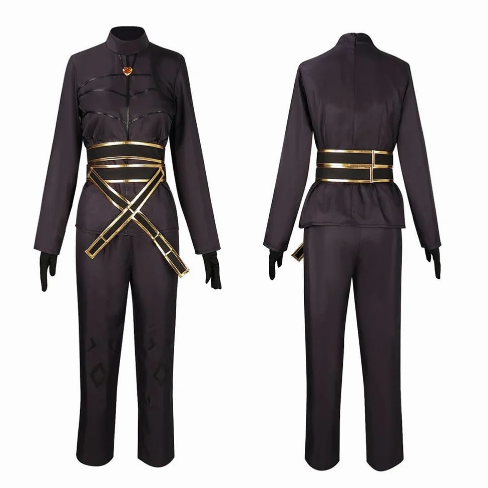 DEXSHUN Cid Kageno Cosplay Anime Disfraz Hombre Uniforme Traje Adulto Juego de rol Halloween Carnaval Fiesta Cosplay Ropa