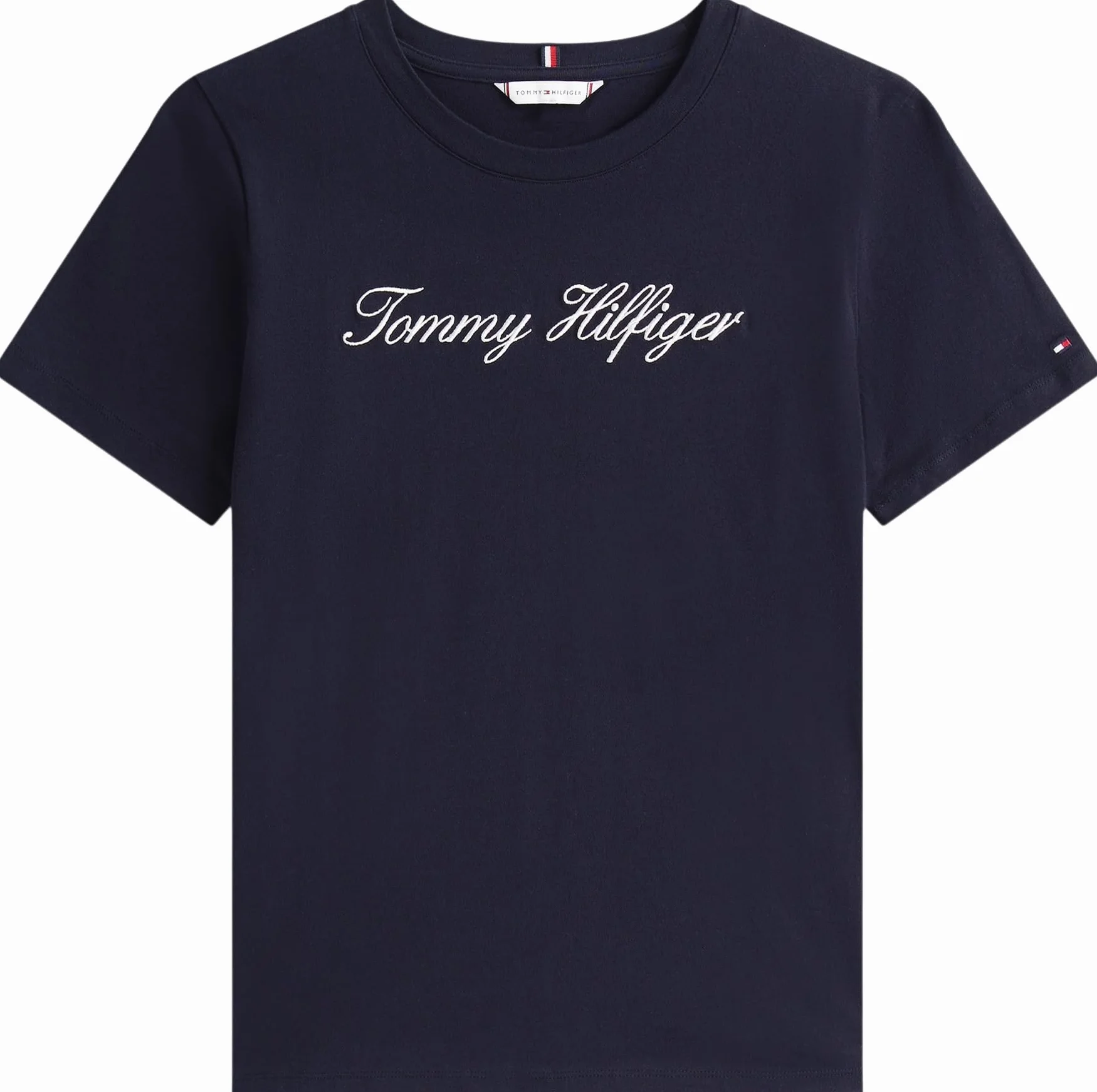 Tommy Hilfiger Camiseta Manga Corta Mujer Cuello Redondo