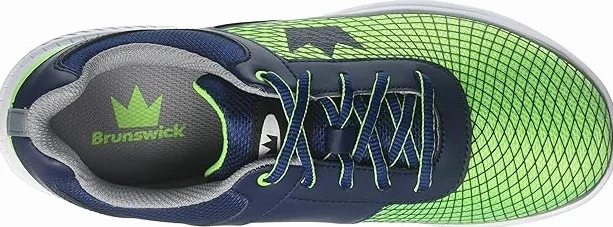 EMAX Brunswick Frenzy Zapatos de bolos hombre suela deslizante