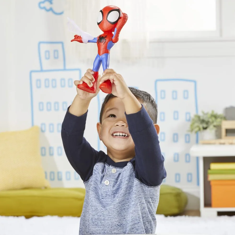 Marvel SPIDEY AND HIS AMAZING FRIENDS Figura Gigante 22.5 cm Juguete niños 3 años