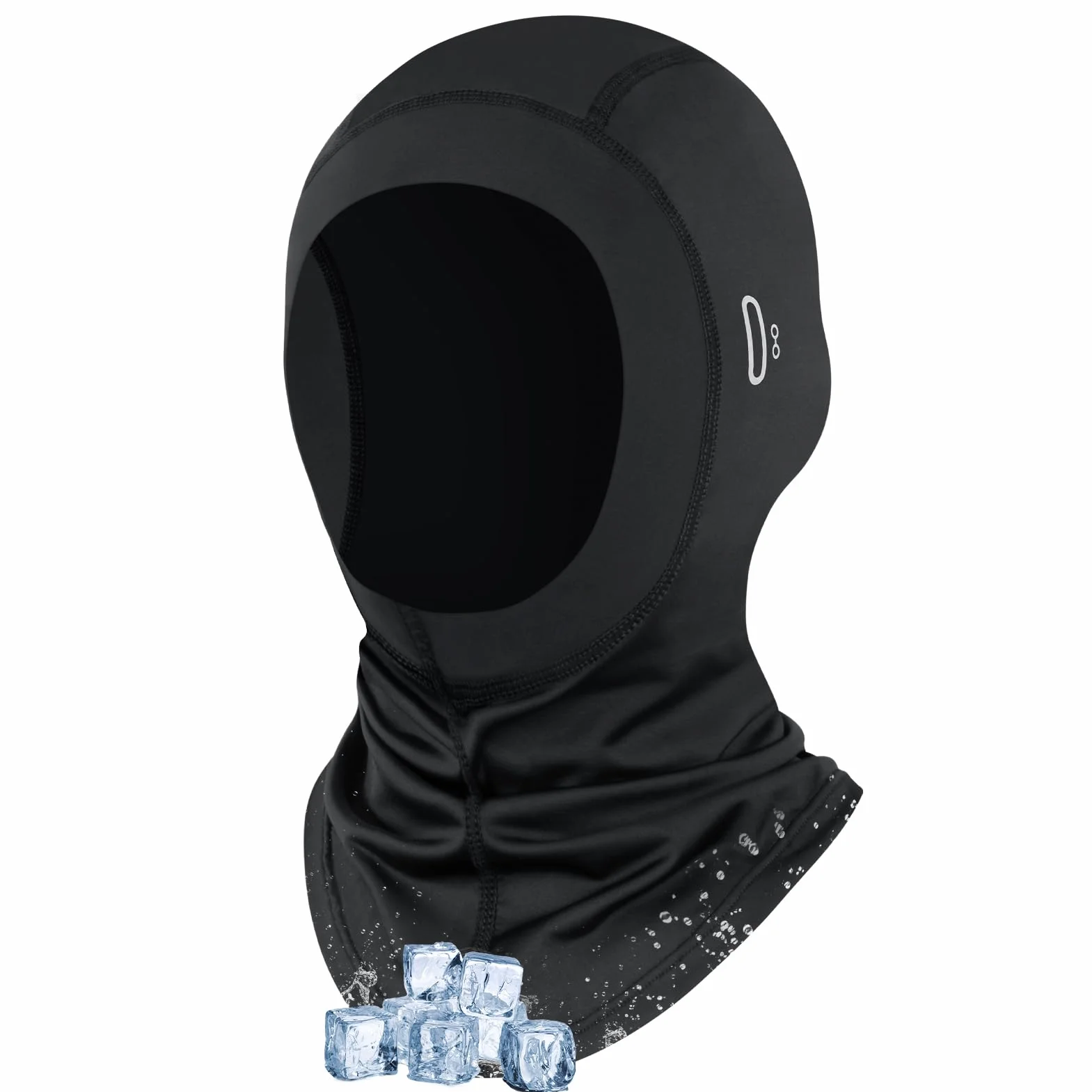 MELLIEX Verano Pasamontañas para Hombre y Mujer, Balaclava Seda de Hielo para Ciclismo Moto