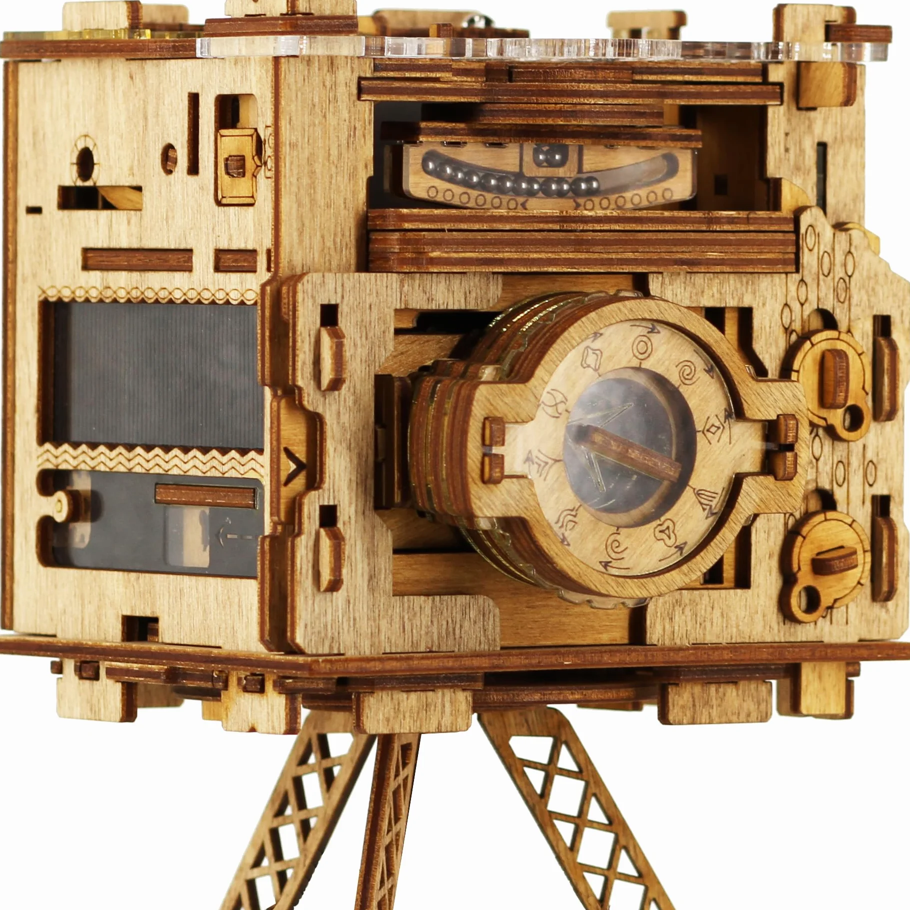 iDventure Cluebox Pro La Cámara de Sherlock Juego Escape Room Puzzle 3D Madera Caja Secreta Japonesa Regalo Original