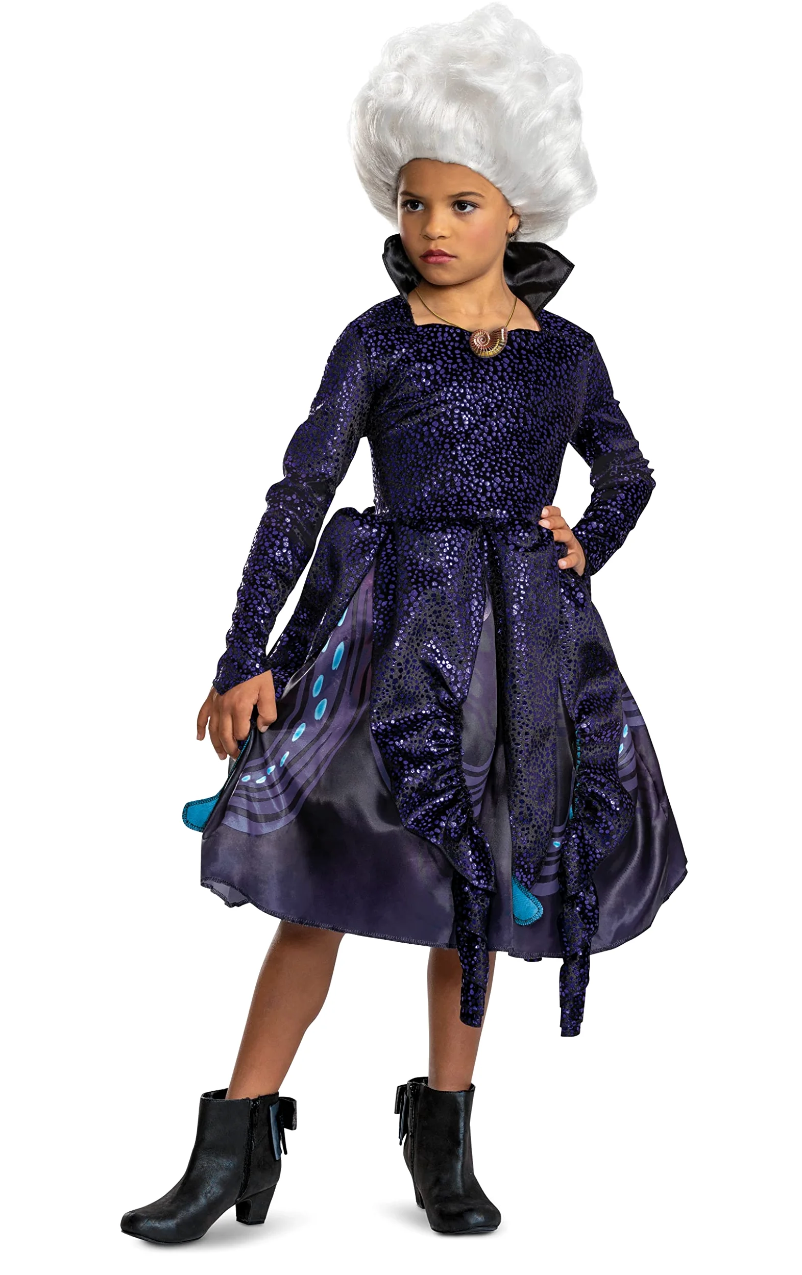 Disfraz de Sirenita Live Action Deluxe Ursula para niños