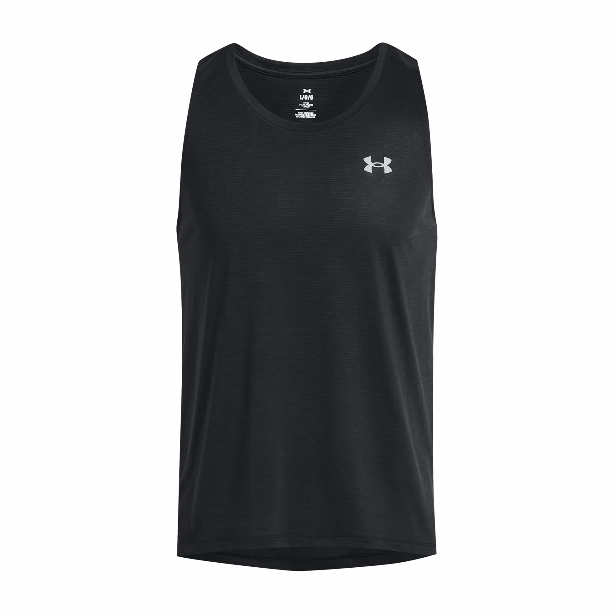 Under Armour Streaker Top de Running Hombres Black