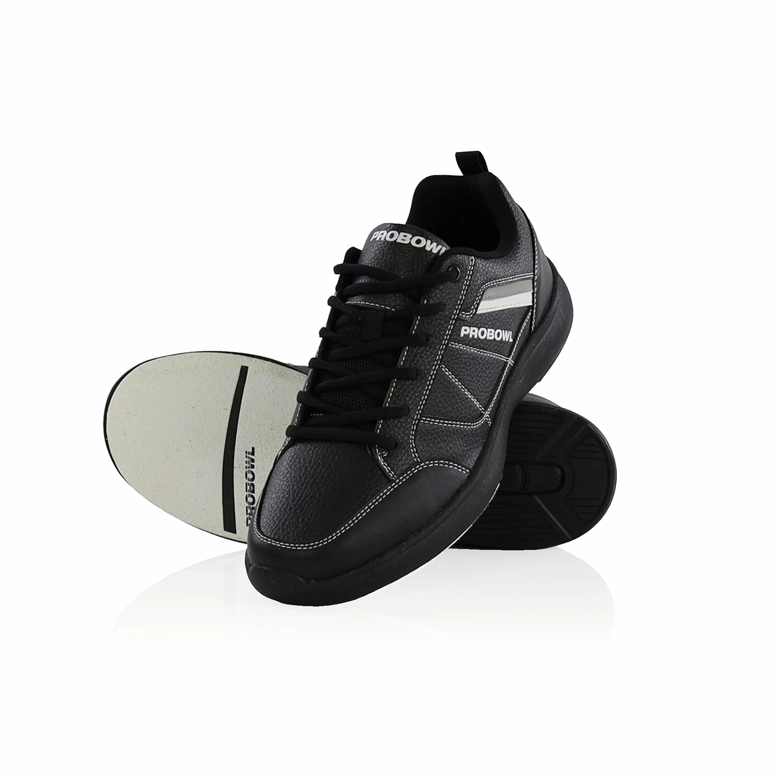 EMAX Zapatos de bolos Hombre Pro Bowl Kvara Negro