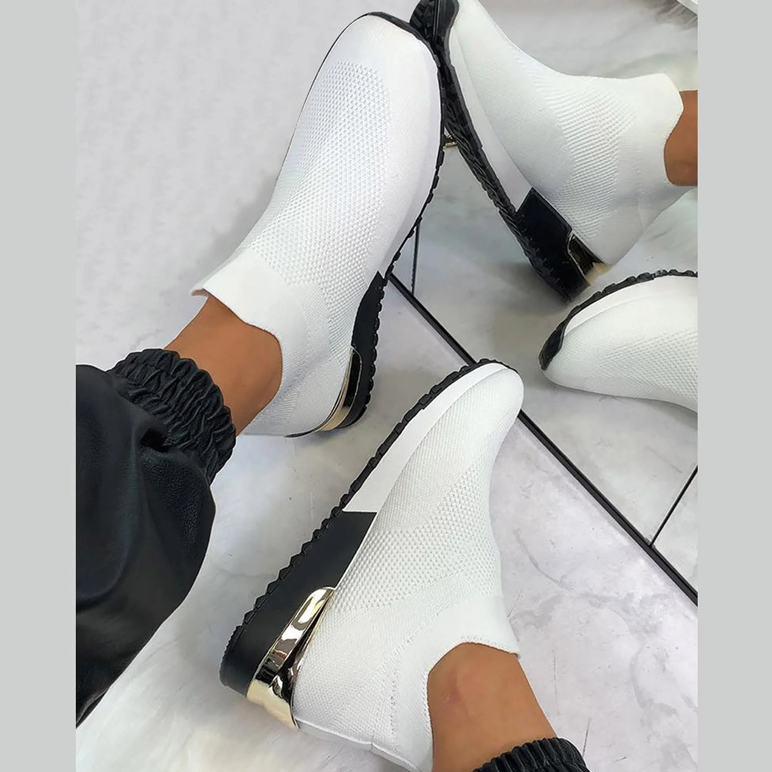Zapatillas deportivas para mujer transpirables ligeras para correr senderismo