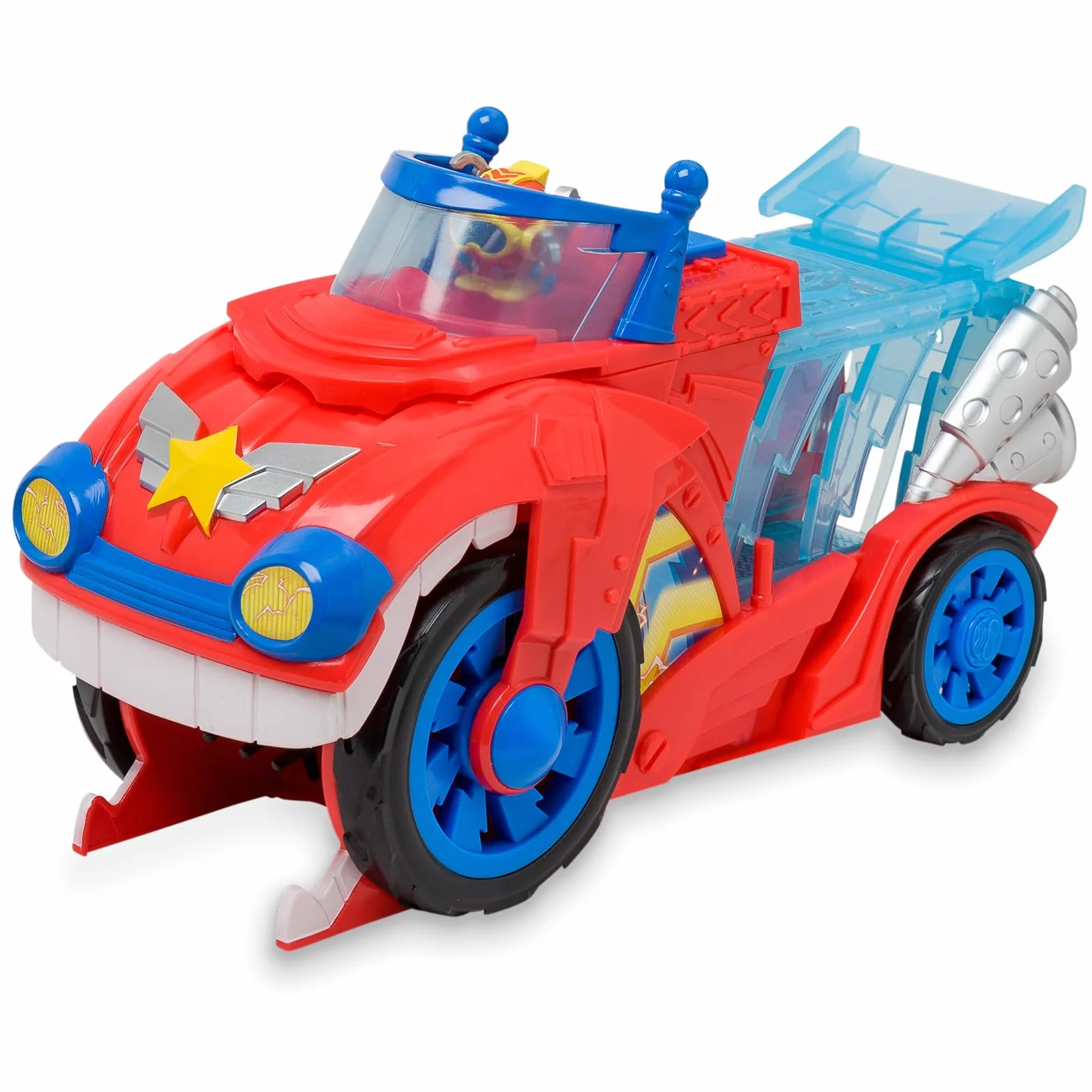 SuperThings Kazoom Power Bite Attack Vehículo Doc Vroom con Cárcel Extraíble