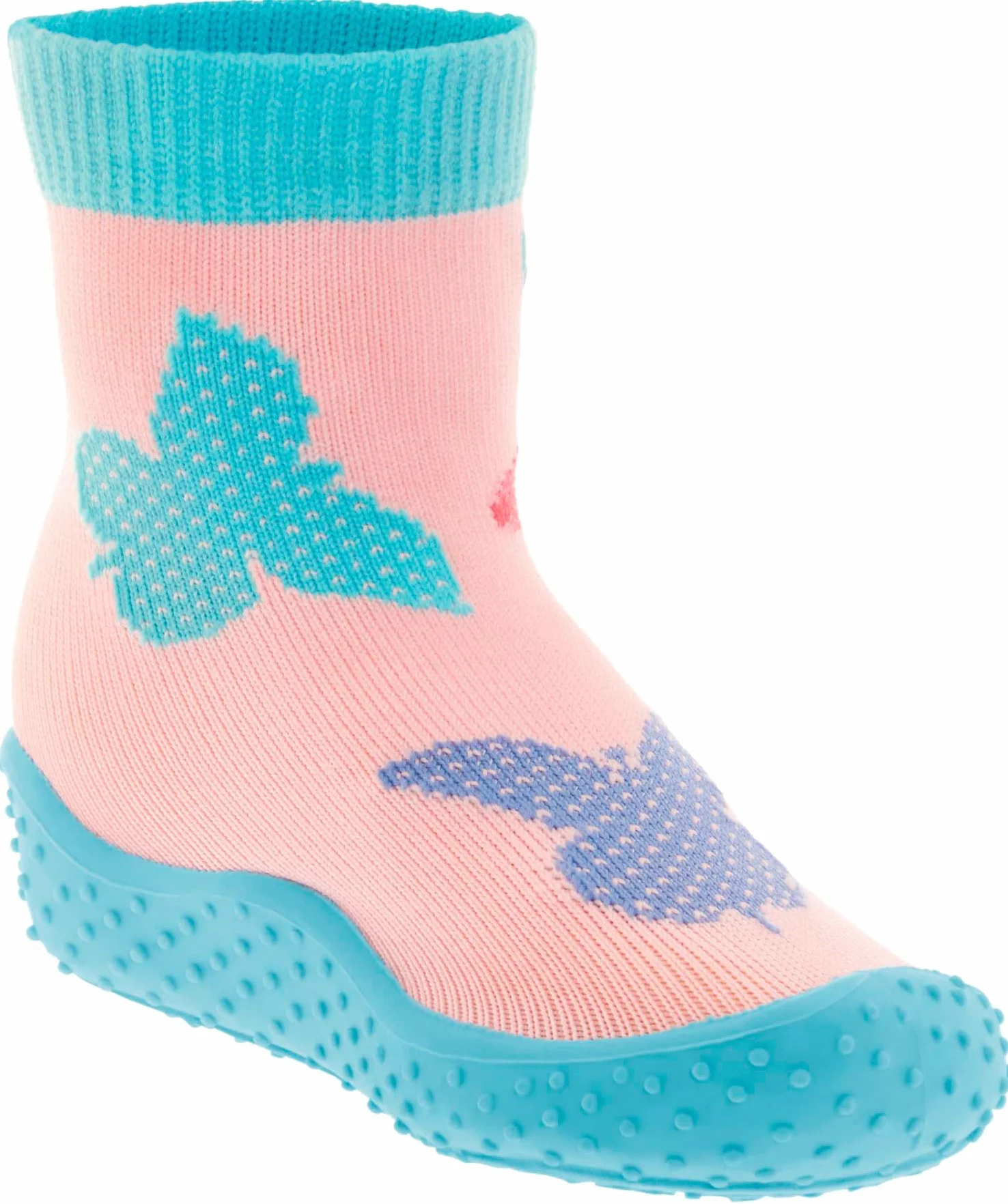 Playshoes Calcetín acuático Zapatos de Agua Mariposas Rosa 28/29 EU