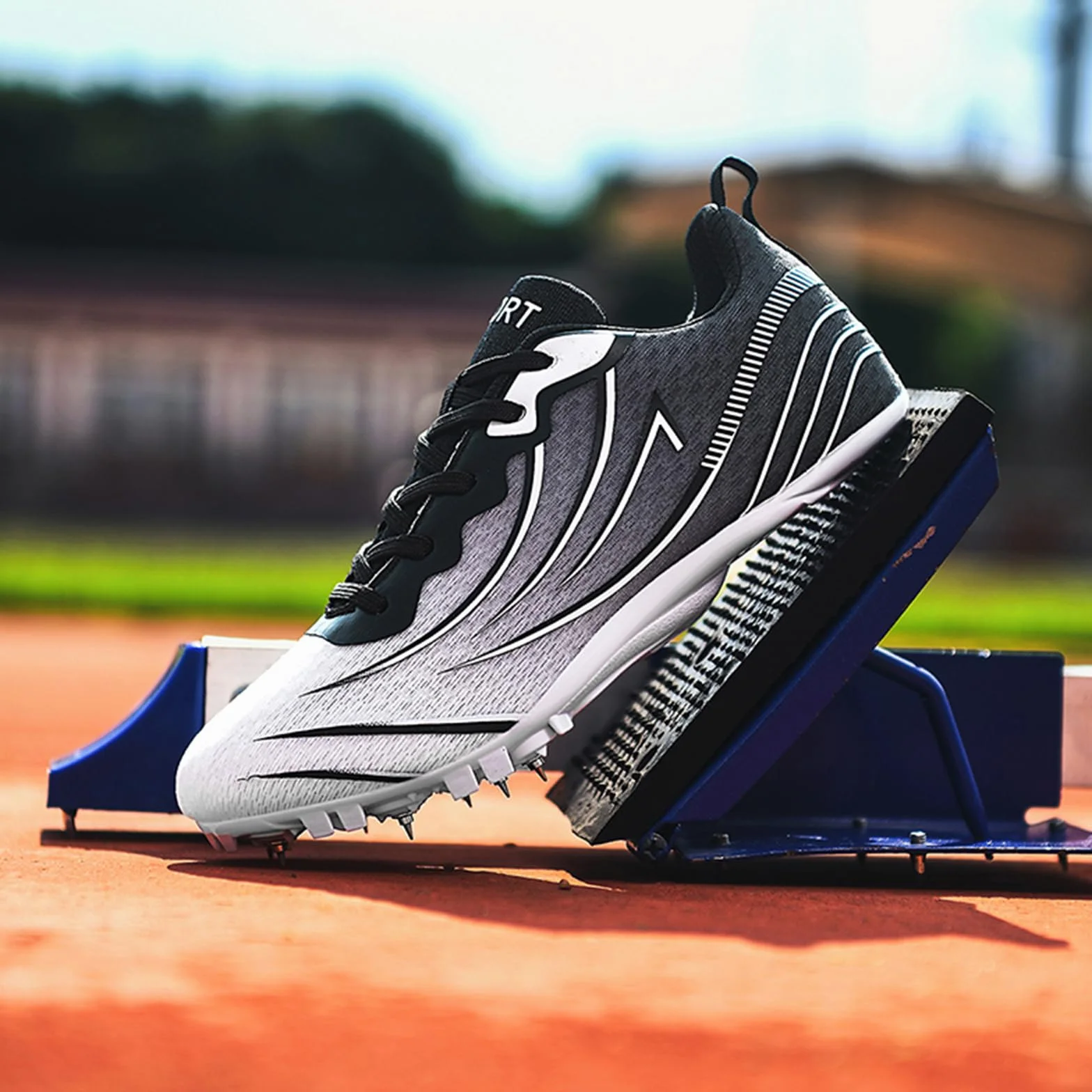 Zapatillas De Atletismo con Clavos para Mujer para Correr Carreras Saltos