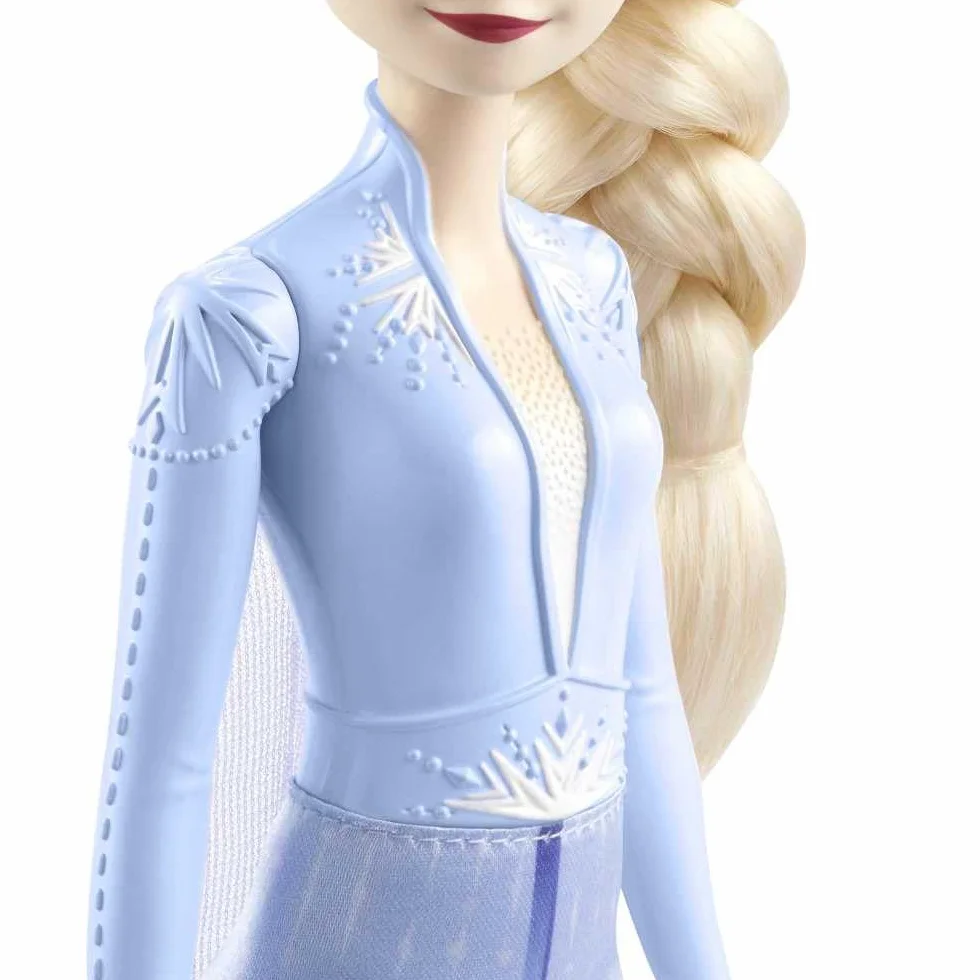Mattel Disney Frozen 2 Elsa viajera Muñeca con look de viaje, juguete +3 años (HLW48)