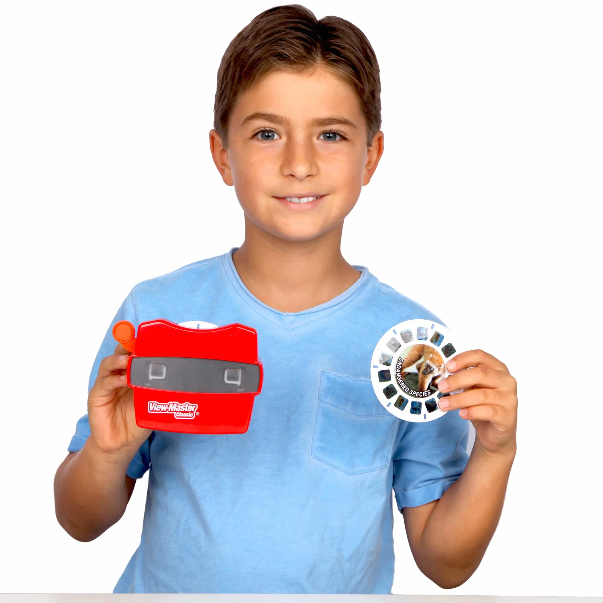 ¡Diversión básica! 02063 Viewmaster Discovery Especies en Peligro para niños