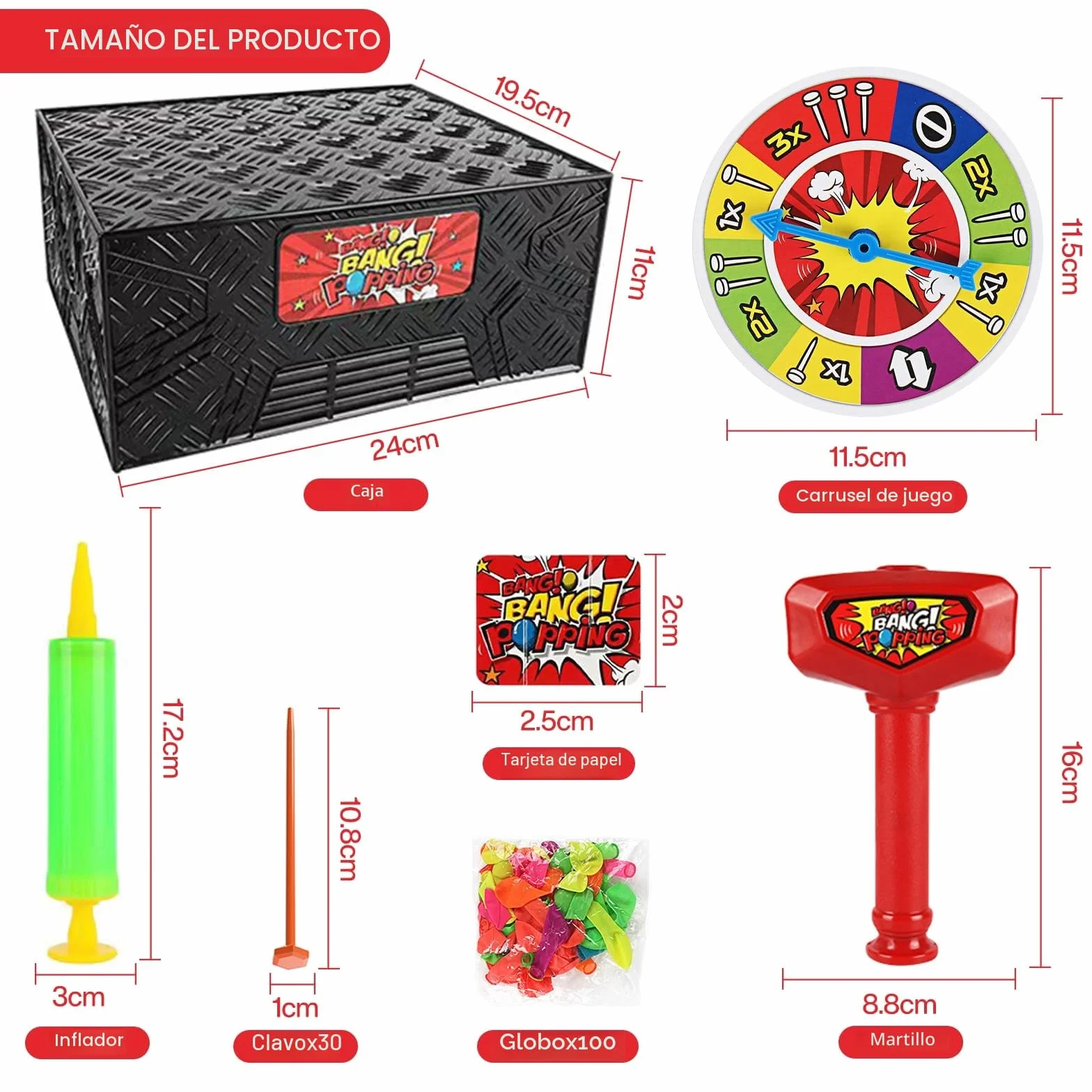 VIPNAI Juegos de Mesa, Juguetes niños 4 5 6 7 8 9 años, operacion Juego de Mesa, Juegos Infantiles, Juegos de Fiesta para Jugar Dentro de casa, Adecuado Tanto para niños como para Adultos.