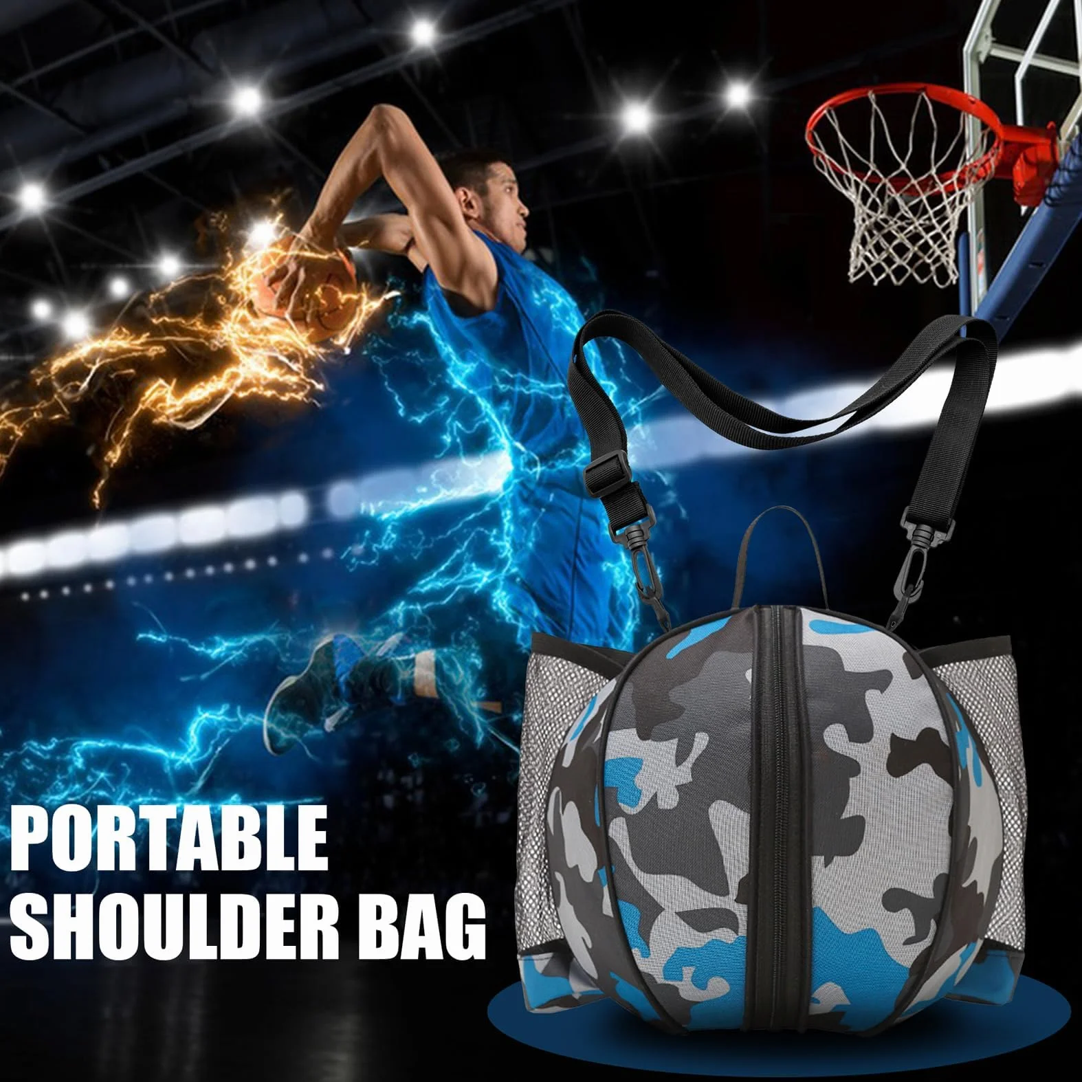 Bolsa Impermeable para Baloncesto, Fútbol y Voleibol