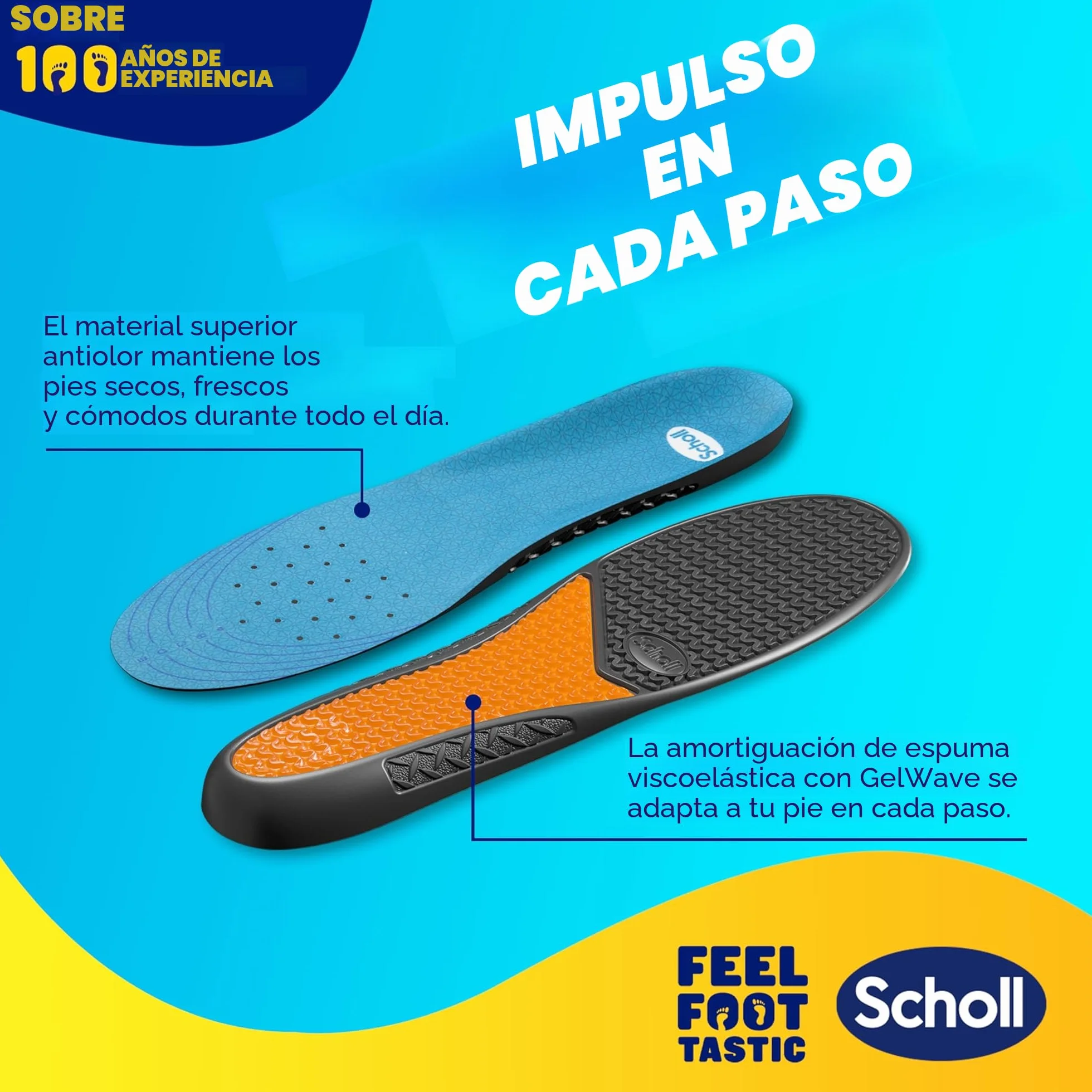 Scholl Plantillas GelActiv Work