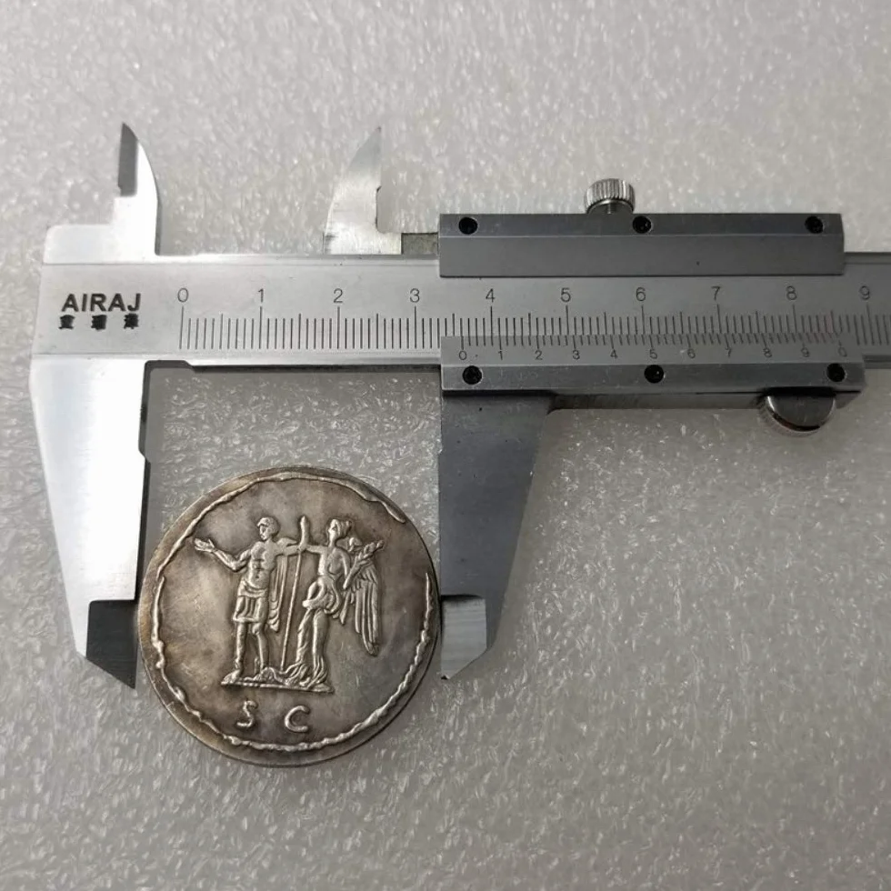 YunBest Moneda romana antigua - Mejor colección de monedas antiguas - Rey filósofo - Monedas del Imperio Romano - Moneda conmemorativa de la suerte - Descubre la historia de las monedas