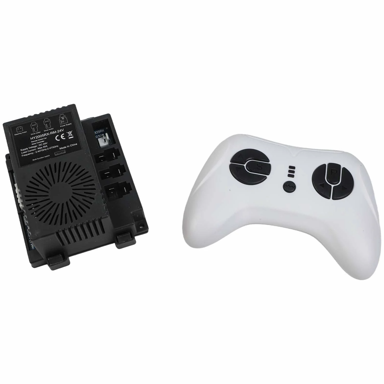 2 mandos a distancia 4 G receptor HY2005RX RM 24V niños controlador de coche eléctrico de repuesto actualización de función de arranque lento conexión simple ampliamente compatible