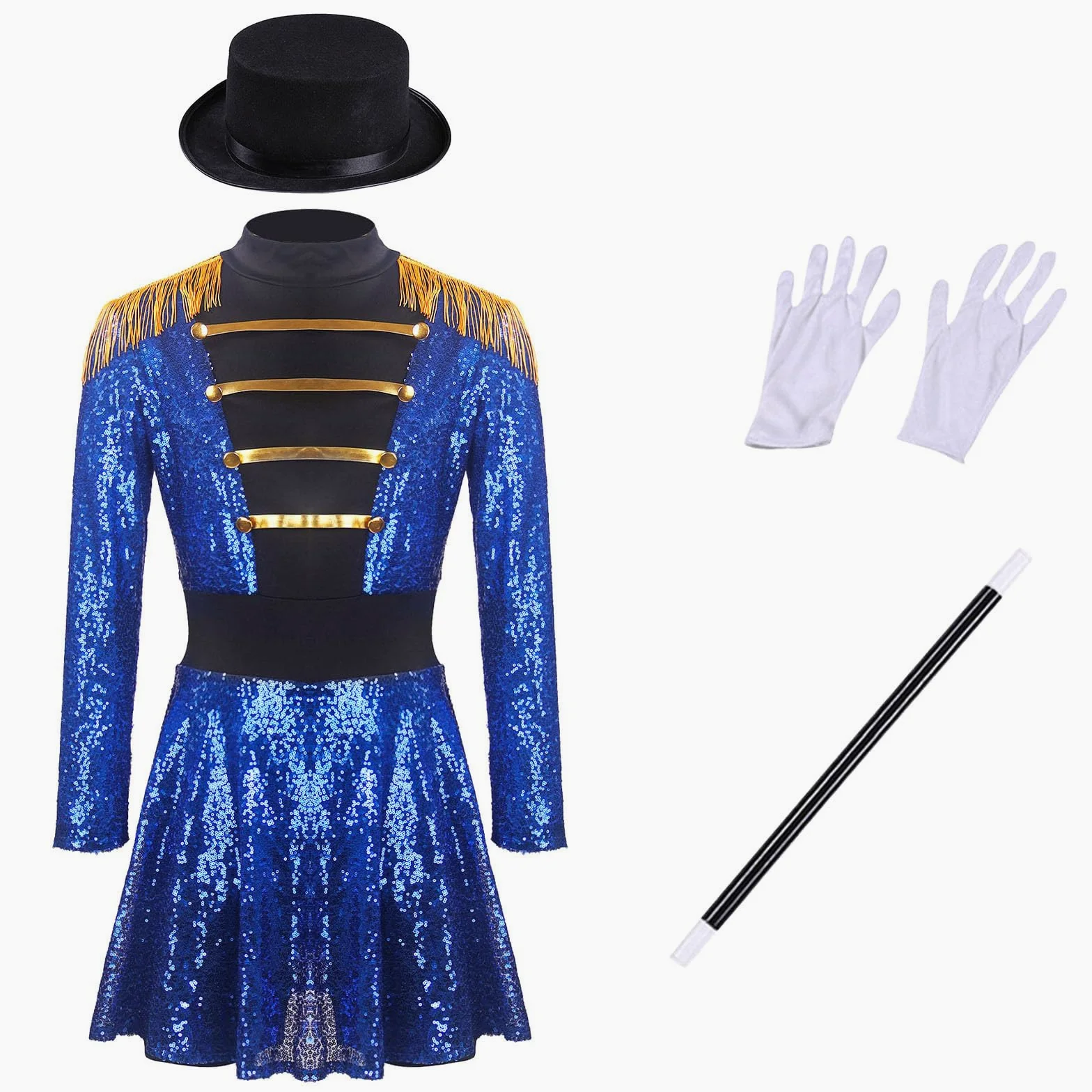 Genérico Vestido Verano NiñA 8 AñOs,Disfraz Elegante De Cosplay Para NiñAs Disfraz De Bruja De Anime Atuendo Para ActuacióN En El Escenario Para NiñOs Y NiñAs Vestido De Juego De Rol