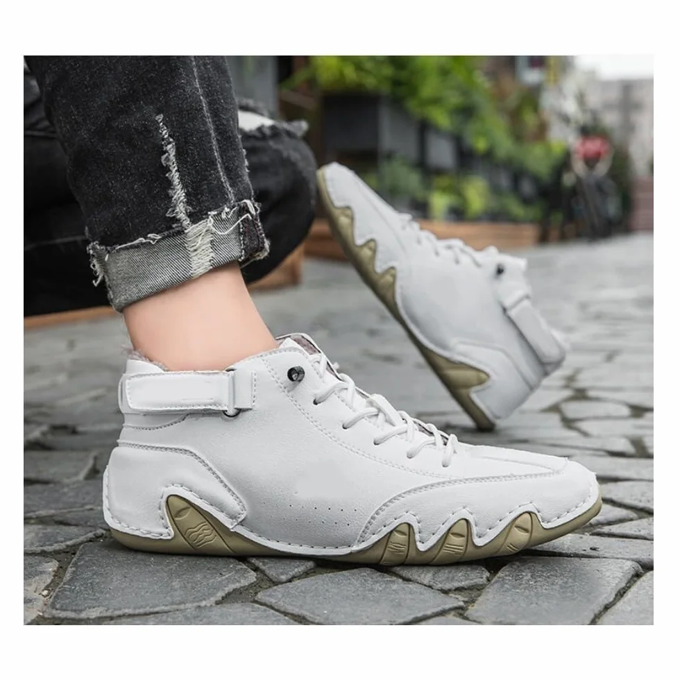 Zapatos ortopédicos de invierno impermeables con soporte de arco para hombres y mujeres