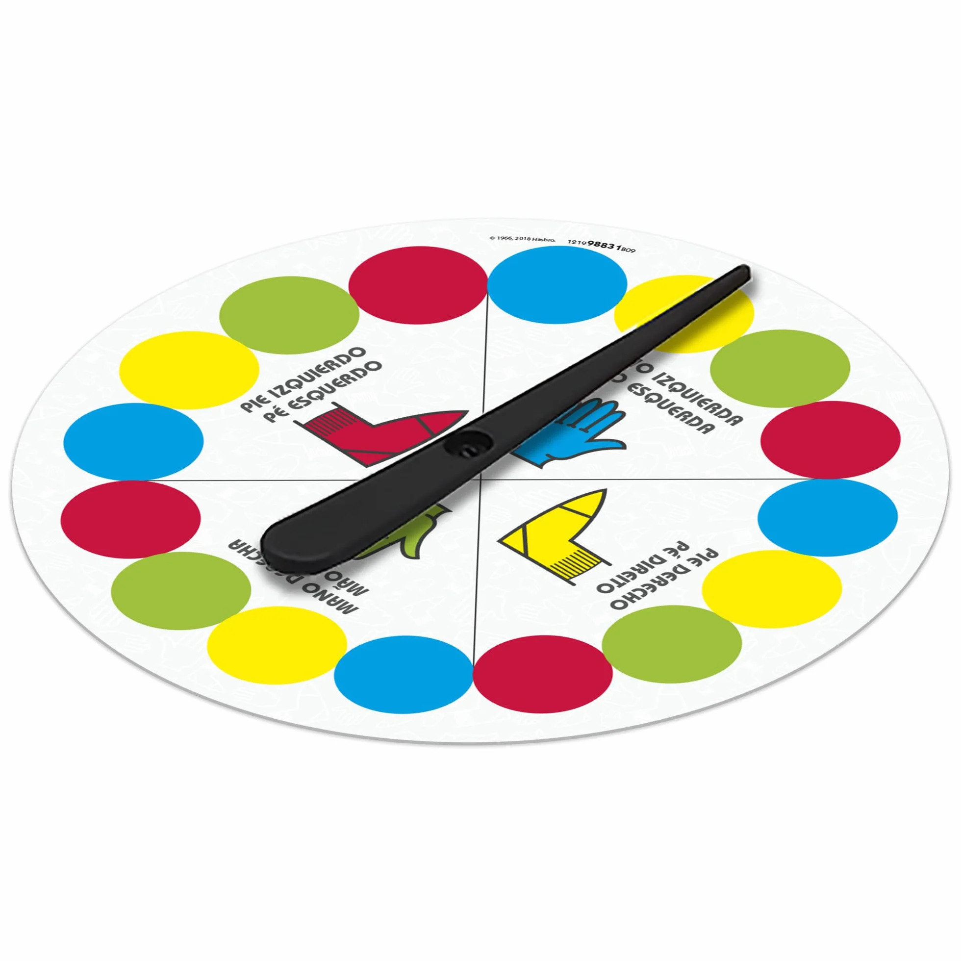 Hasbro Gaming Twister Juego de Habilidad para Fiestas y Familia Niños 6+ Años - Versión Español