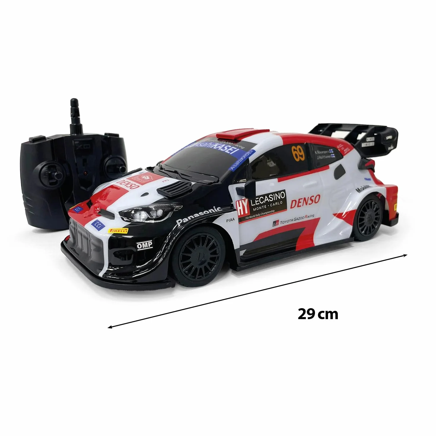 Mondo Motors Toyota GR Yaris WRC, Modelo a Escala 1:14, baterías Recargables Incluidas, Coche de Juguete 63860
