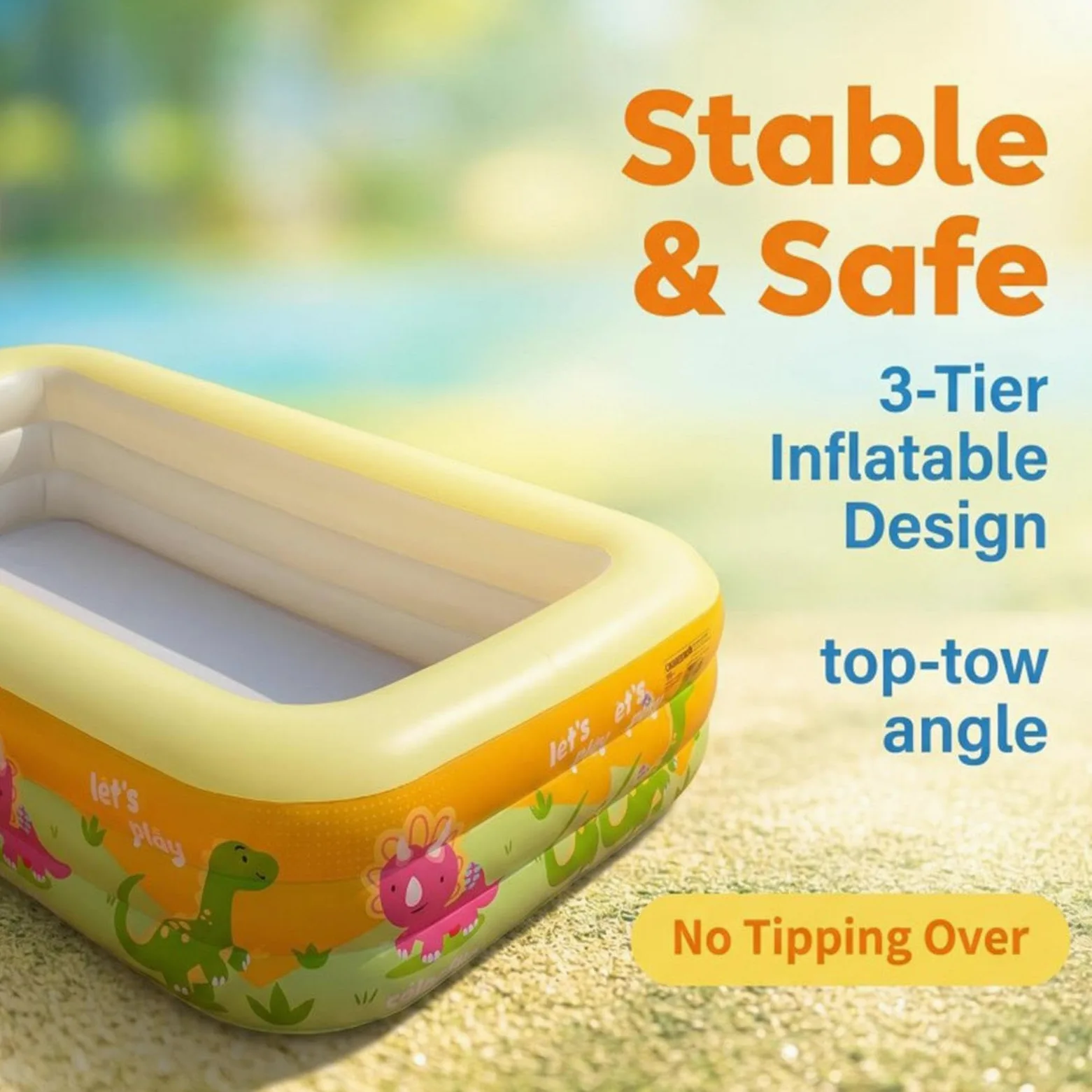 Piscinas Inflables para Adultos Bañera Portátil Antideslizante para Juegos | Piscina Infantil Hinchable Para Adultos Niños Niñas Hogar Jardín Verano Playa Exterior Interior