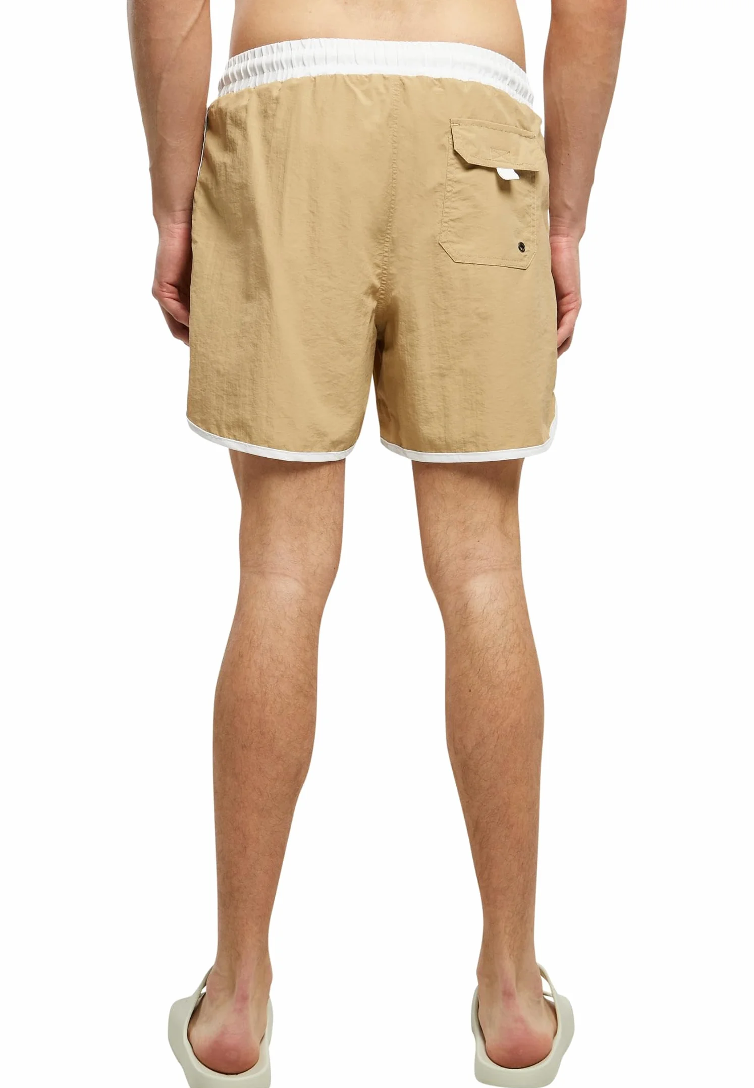 Urban Classics Retro Bañador Hombre Gris Marengo