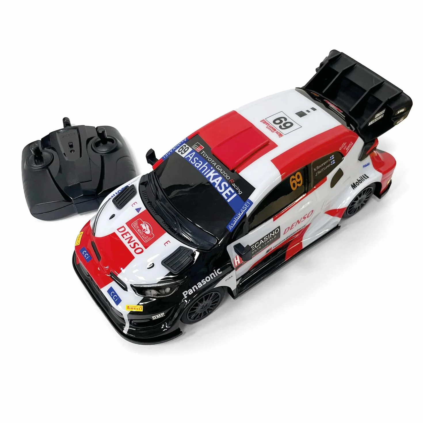 Mondo Motors Toyota GR Yaris WRC, Modelo a Escala 1:14, baterías Recargables Incluidas, Coche de Juguete 63860