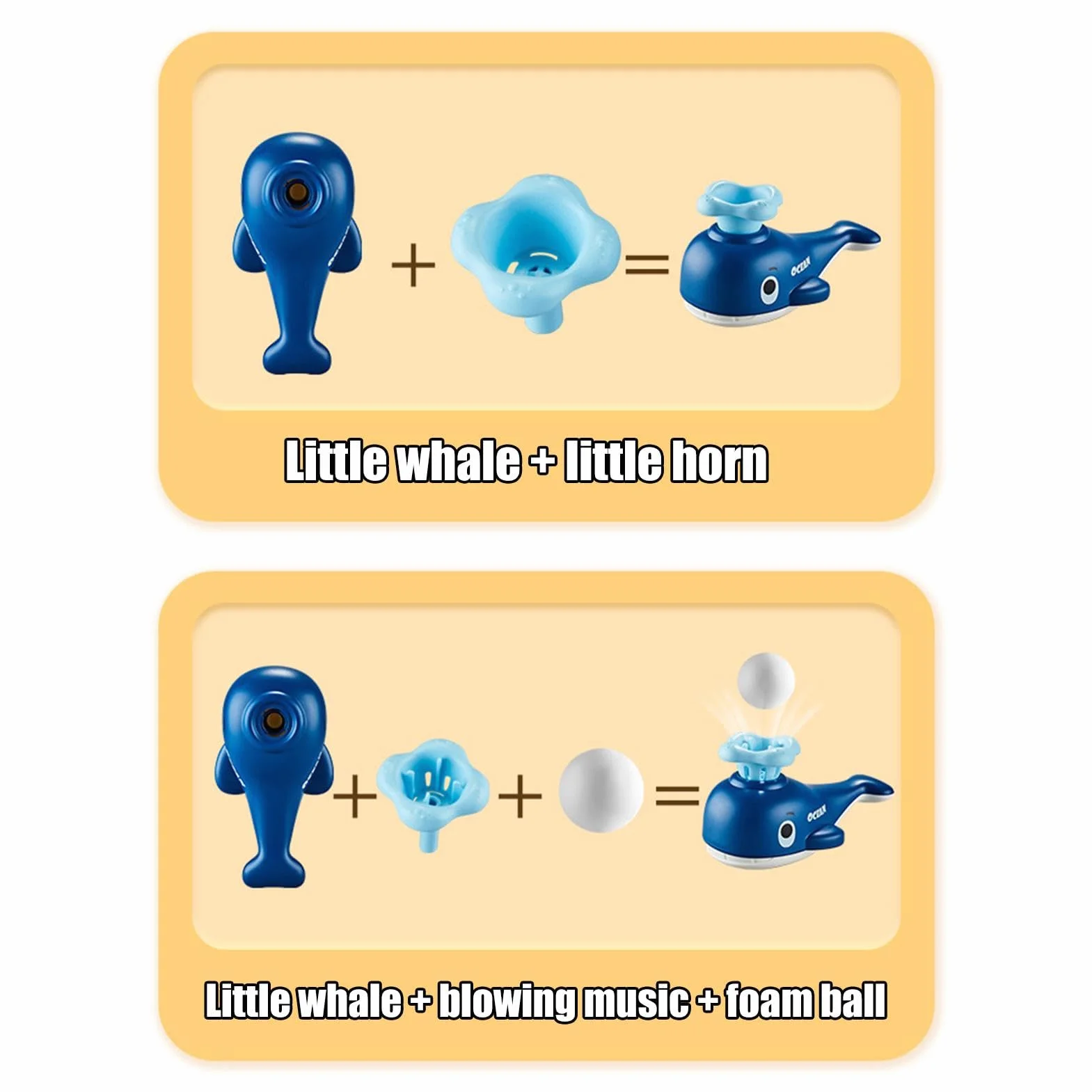 Entrenador de respiración para niños, para ejercitar, Juguetes de Juego de Bolas flotantes de Ballena Linda, Que sopla la Bola para los niños, máquina del Entrenador de de la Capacidad