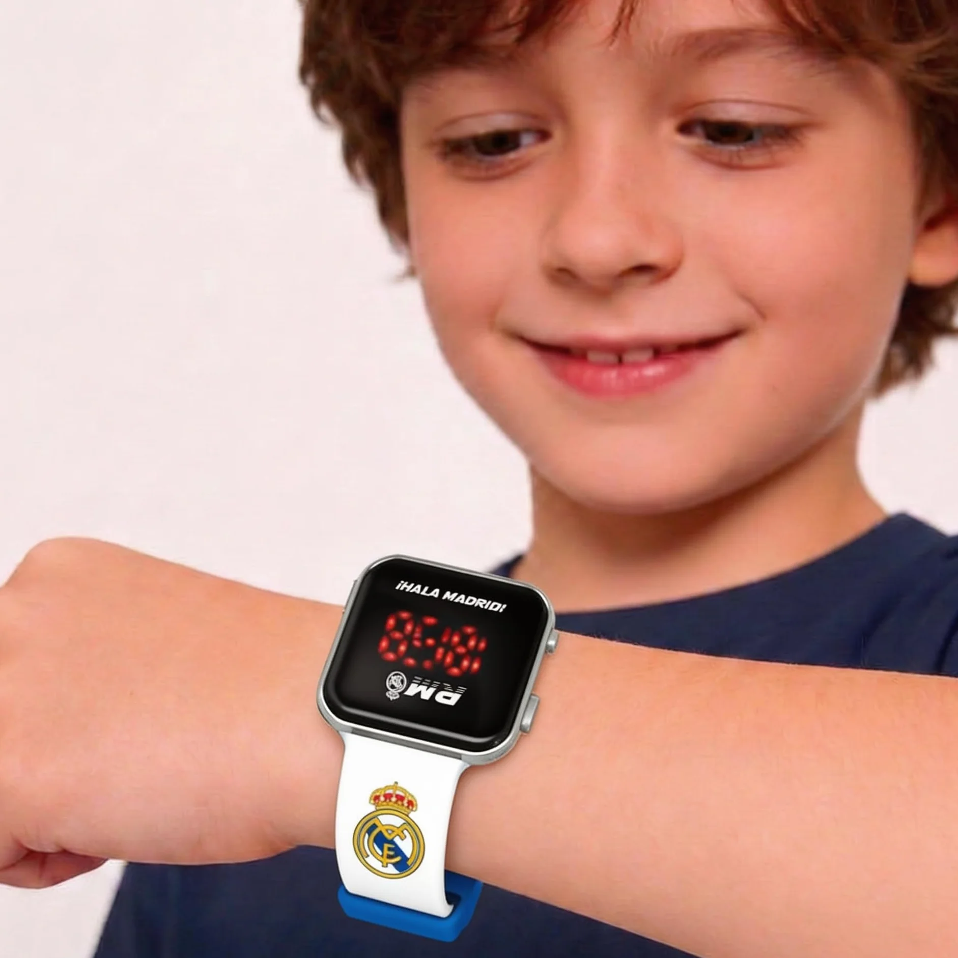Reloj Digital LED para Niño y Niña con Personajes, Hora, Fecha y Correa Ajustable