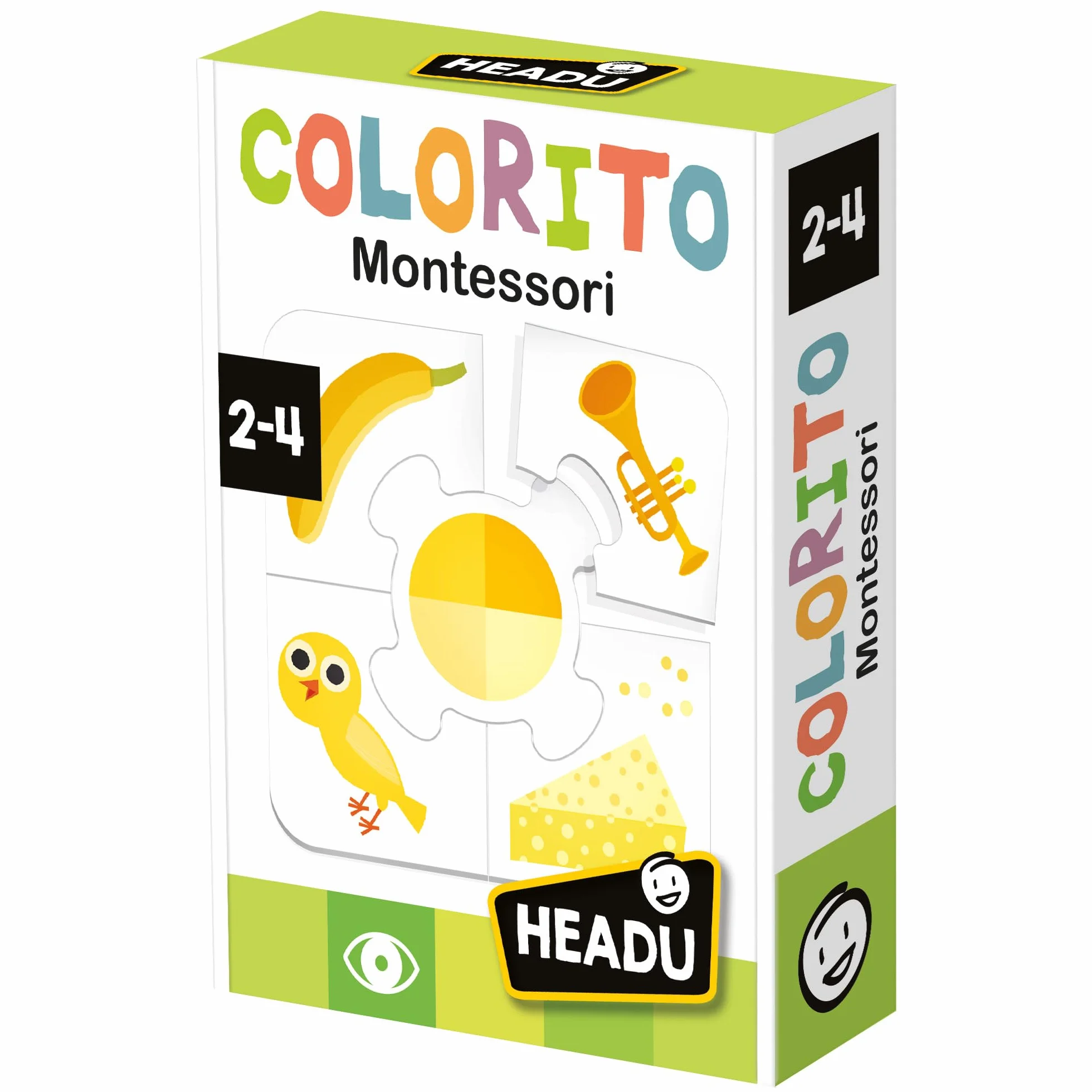 Headu - Colorito | Puzzle 2 Años 30 Piezas | Juegos Educativos Niños 2 Años A 4 | Puzles Niños | Regalo Niño | Juegos Infantiles