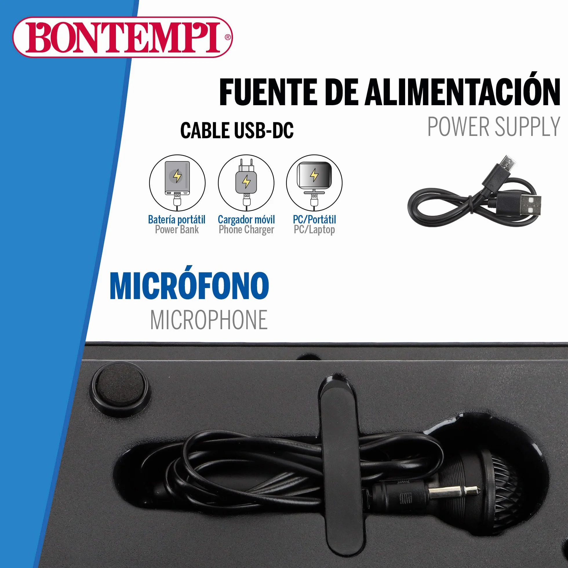 COLORBABY Teclado Piano electrónico c/micrófono 37 Teclas para niños Bontempi (47896)
