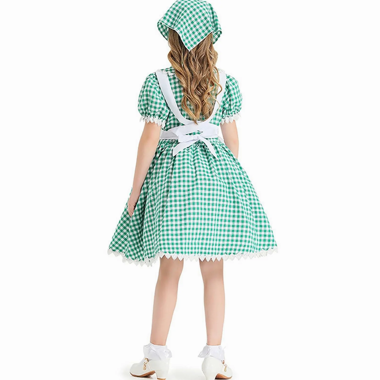 Generisch Trajes de niña Bruja Lolita Vestido para Niños Fiesta Cosplay Rendimiento Ropa Diaria Niño Adolescente