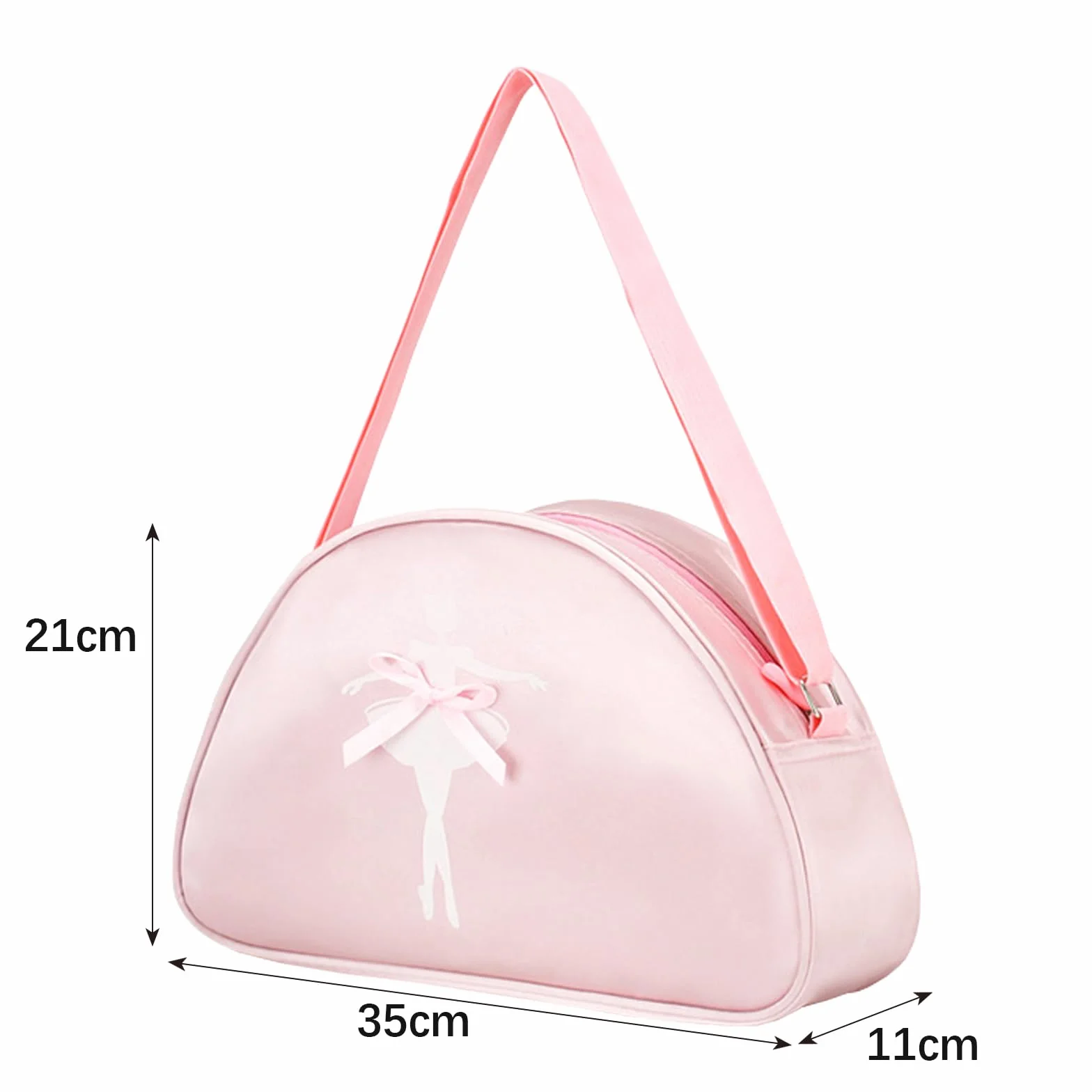 Mochila de Ballet Bordado Lentejuelas para Niñas Baile Bolso Deportivo Rosado