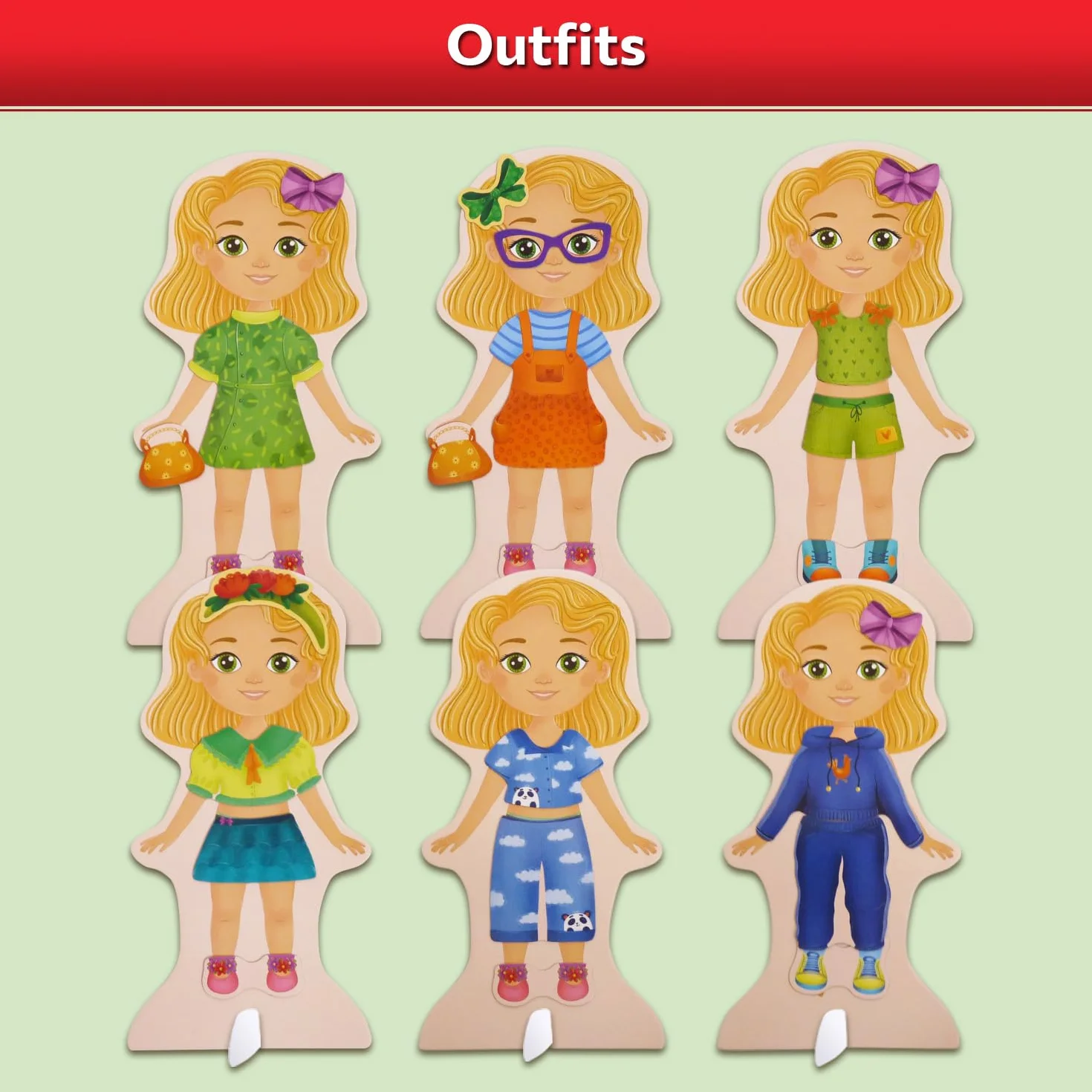 MAGNIKON Muñeca magnética de Eva la muñeca, muñecos magnéticos para vestir, muñecos magnéticos, juguetes para viajar, libro de vestir, juego magnético con 46 imanes