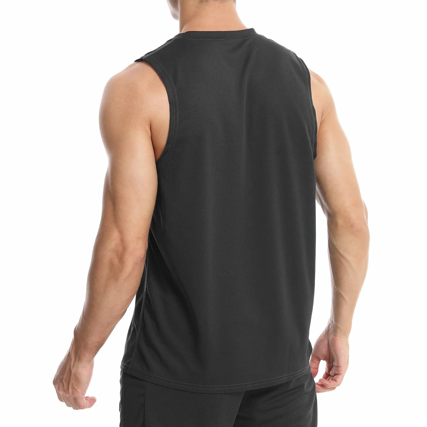 Camiseta de Tirantes para Hombre Gimnasio Muscular Fitness Tanques sin Mangas