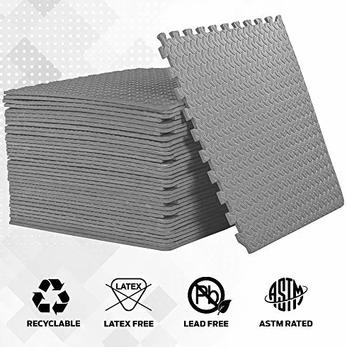ComFy Baldosas Puzzle de Espuma EVA Antideslizantes para Suelo de Gimnasio en Casa