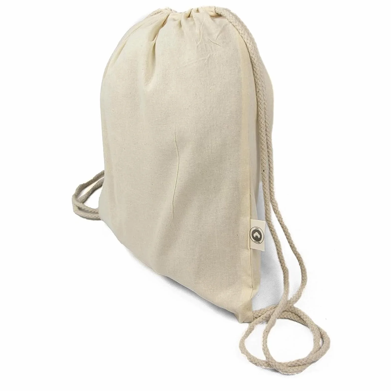 Bolsas mochila tela con cuerdas 39x35 cm algodón 100% para pintar personalizar gimnasio