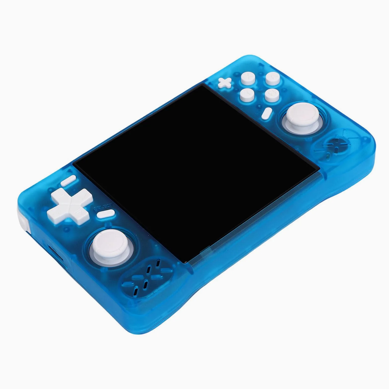 Consola de Juegos Portátil Retro Pantalla HD de 4,0 Pulgadas Consola de Juegos Recargable Portátil de 1,5 GHz con Batería de 4000 MAh - RK3326 64 bits A35, Soporte de 256 GB, Diseño (128GB)