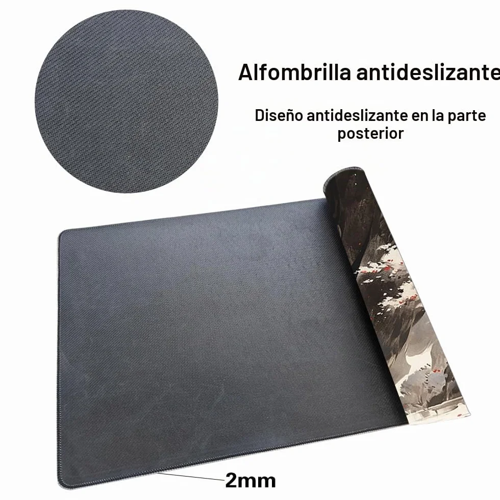 MTG Playmat Tamaño 61.0 x 35.6 cm, Bolsas de Almacenamiento Gratis, Parte Trasera Antideslizante, Ideal para entusiastas de Juegos de Cartas TCG (Shadow Dragon, sin baraja)
