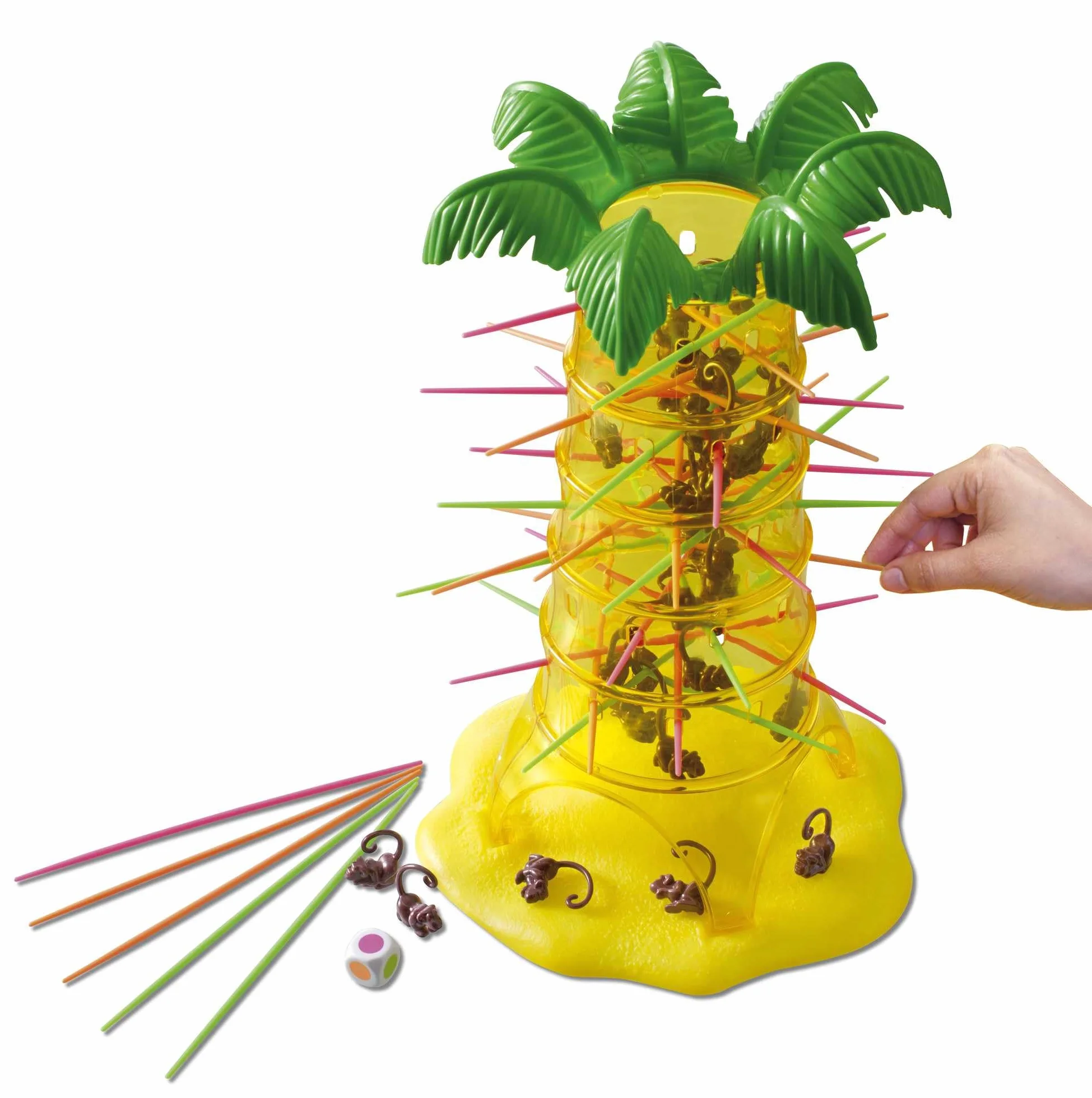 Mattel Games Monos Locos, Juegos de Mesa para niños +5 años, 2-4 Jugadores, partidas de Aproximadamente 30 min (52563)