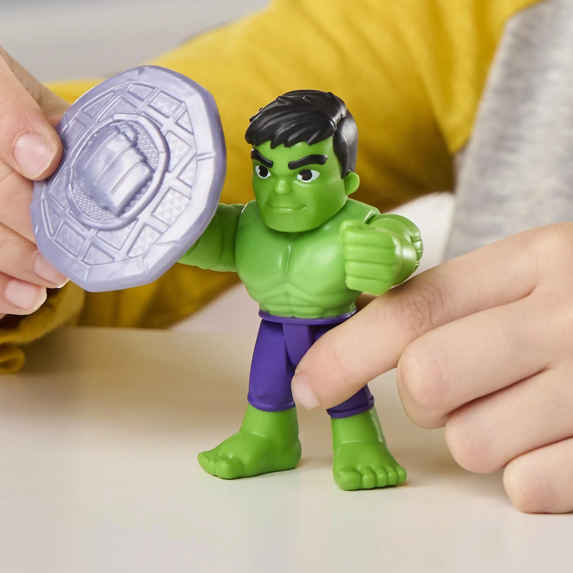 Marvel Spidey and His Amazing Friends Hulk Figura de acción