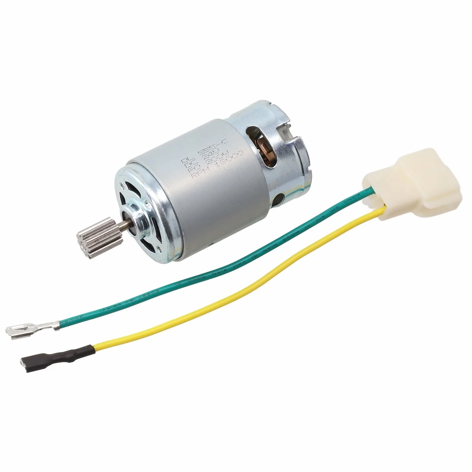 Motor de juguete eléctrico para niños 555 24 V de alta potencia Dl 555-c Kit de actualización con engranajes 18000 rpm rojo de larga duración (555 24 V 18000 10T)