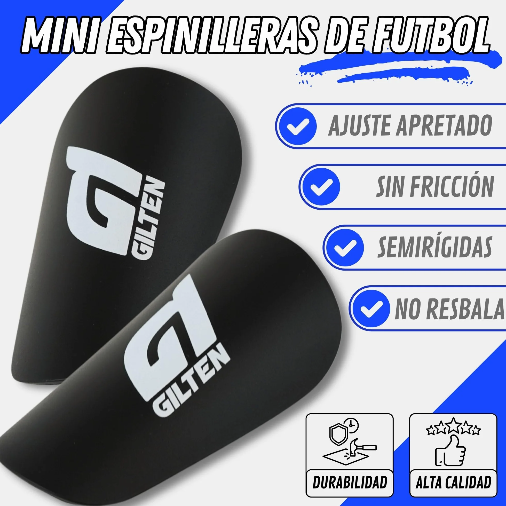 Espinilleras Fútbol con Bolsa Deportiva de Almacenamiento para Niño, Niña, Hombre y Mujer