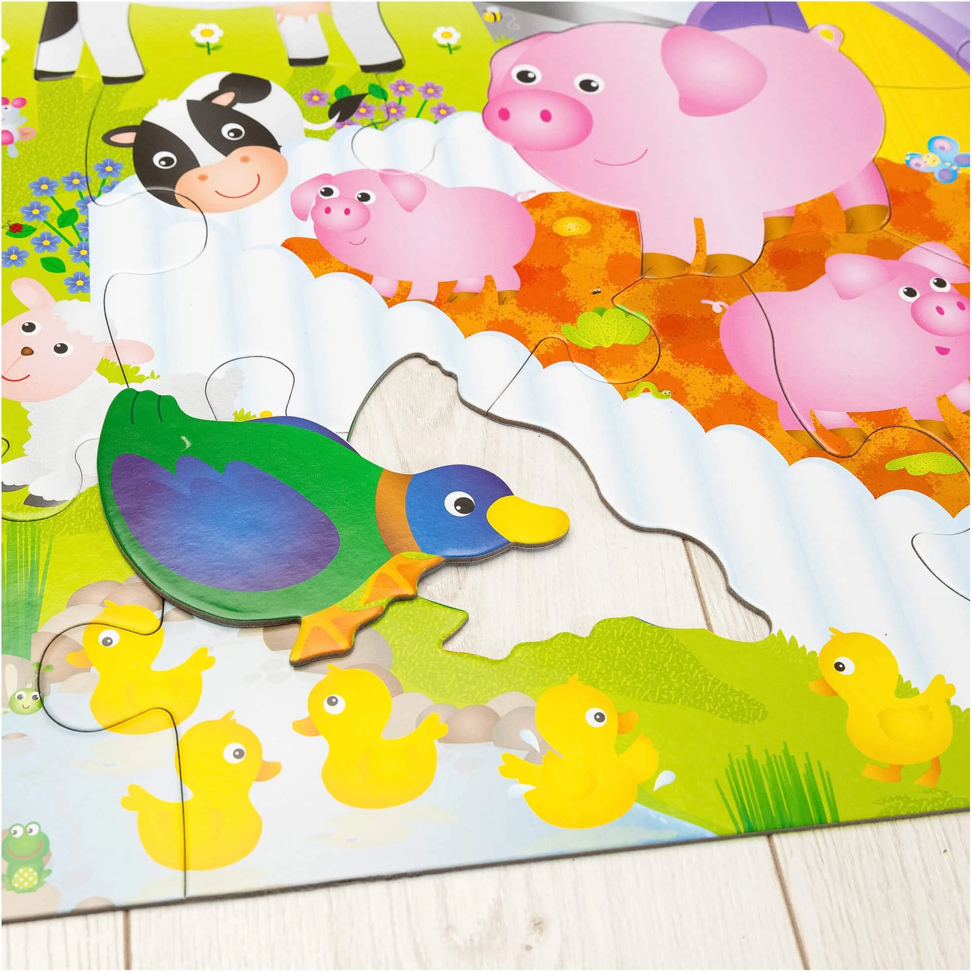 Galt Toys Puzle De Suelo Gigante - Granja