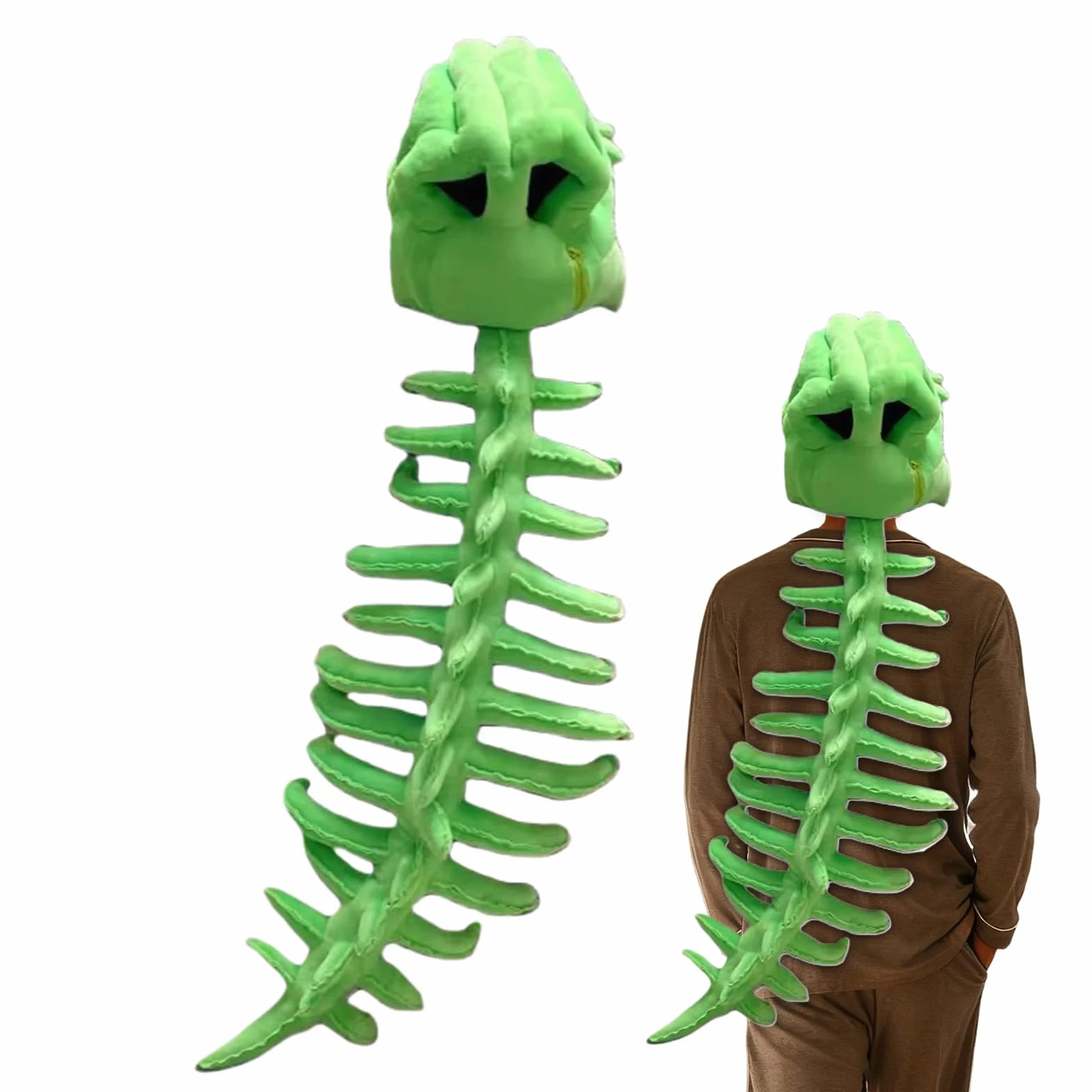Disfraz de esqueleto de dinosaurio para niños | Disfraces para juego de rol con efectos sonoros integrados, ropa realista para disfraces, para espectáculos y eventos temáticos fiestas de horror teatro