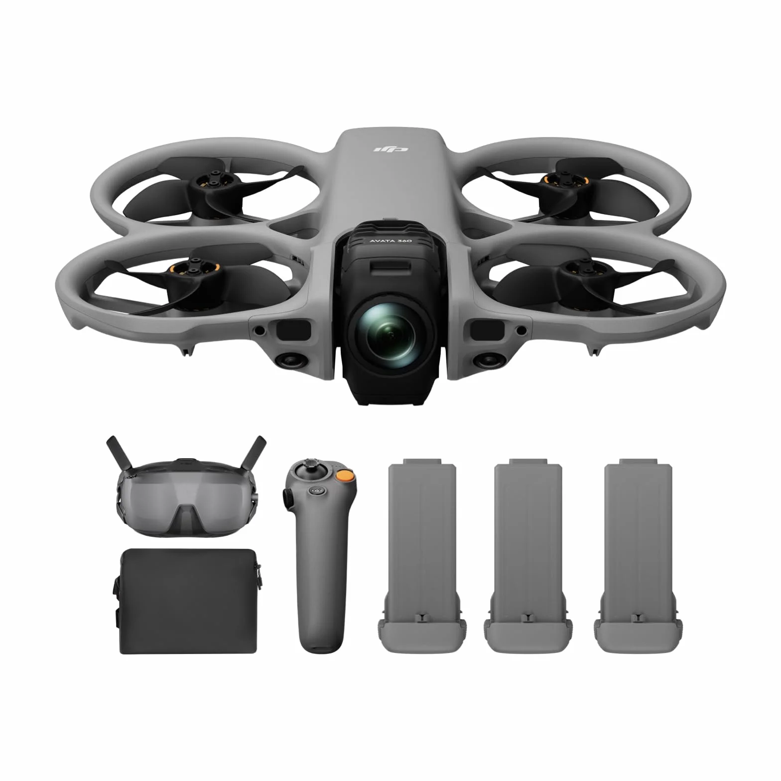 Pack DJI Avata 360 Motion Vuela Más, dron 360° con imagen 360° de 1 pulgada 8K, dron con cámara 360° con protector de hélices. Incluye Goggles N3 y RC Motion 3 para un control de movimiento intuitivo.