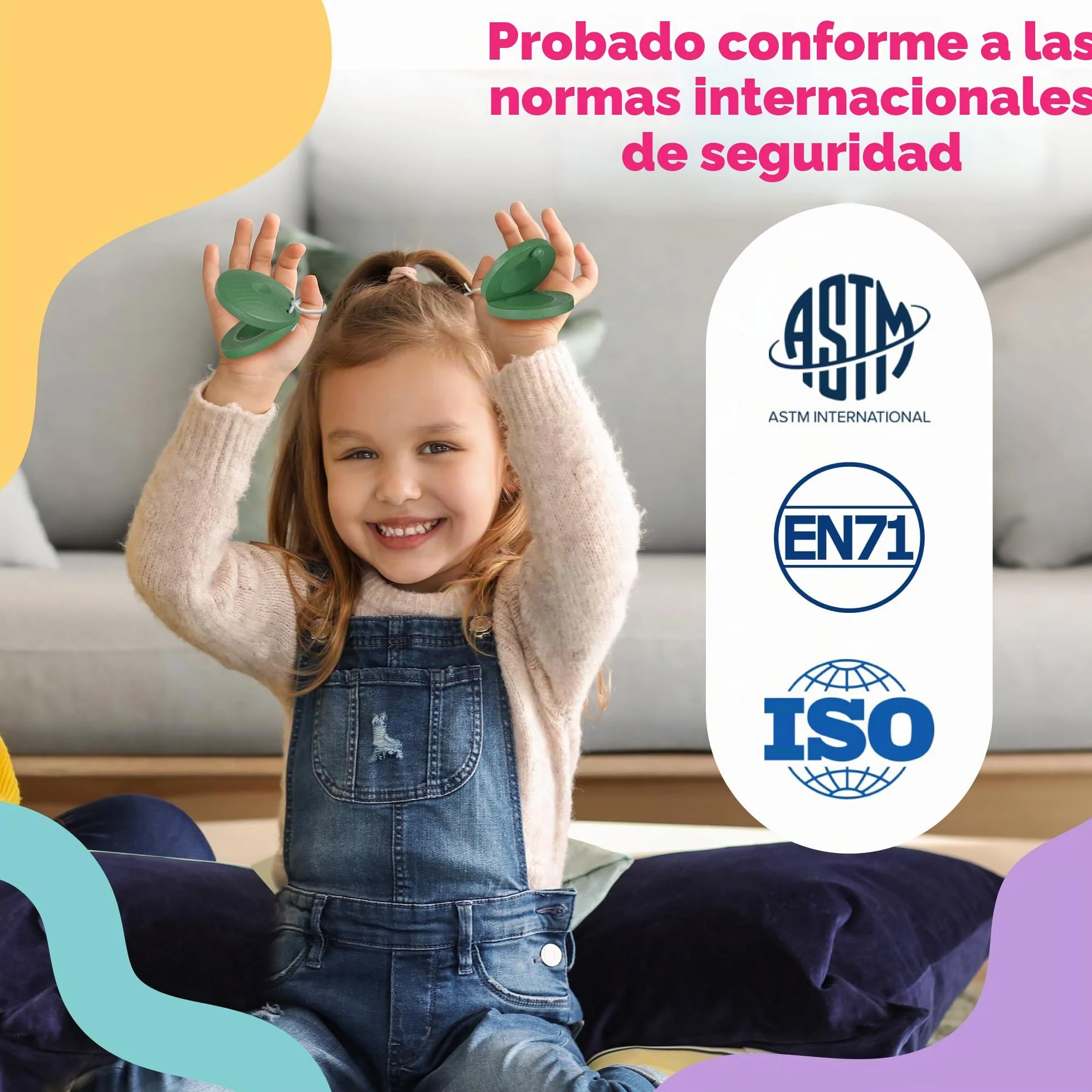 Stoie’s Set de Instrumentos Musicales para Niños – Instrumentos de percusión de Madera para niños de 1 a 3 años, xilófono, pandereta, Maracas, Juguetes Musicales para niños de 3 a 5 años
