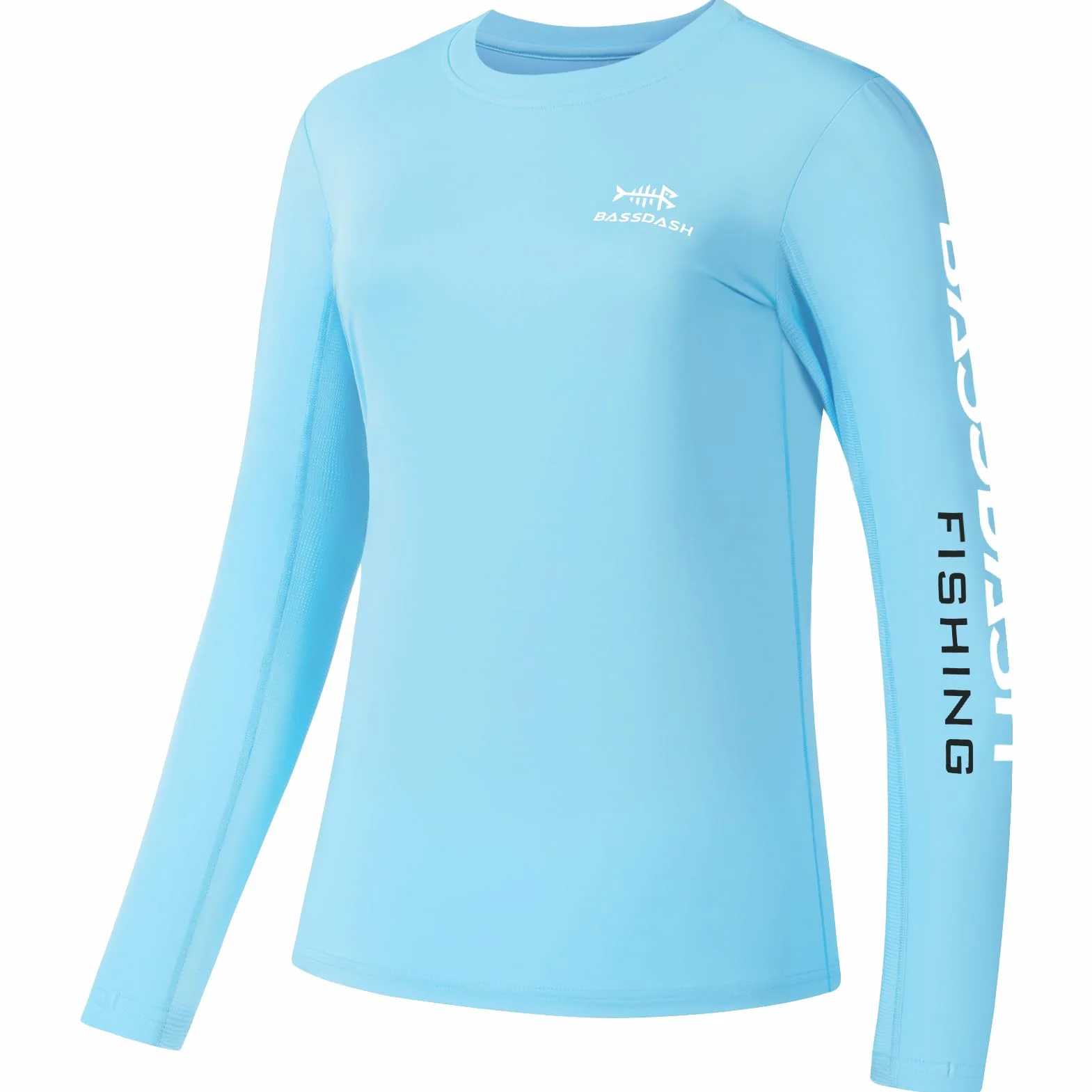 Bassdash Camiseta Manga Larga Mujer Protección Solar UPF 50+ Secado Rápido Pesca Senderismo Kayak