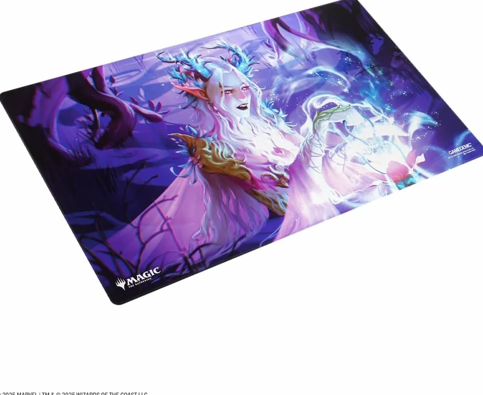 Gamegenic MTG Lorwyn Eclipsed Playmat Twilight Diviner, Accesorio de Juego, Tapete Impreso a Todo Color, Multilingüe