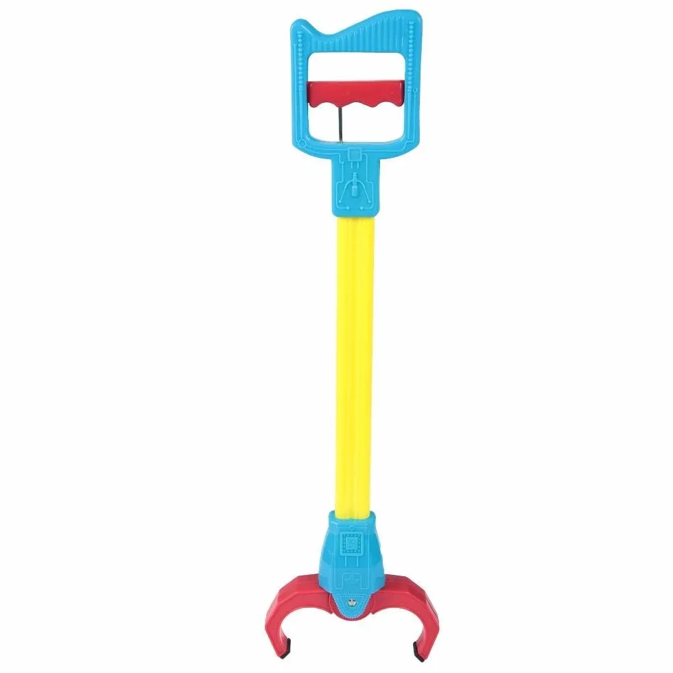 Grabber spielzeug, Kinder Roboter Arm klaue spielzeug erreichen Grabbing Stick Kinder intelligenz spielzeug(Gelb)
